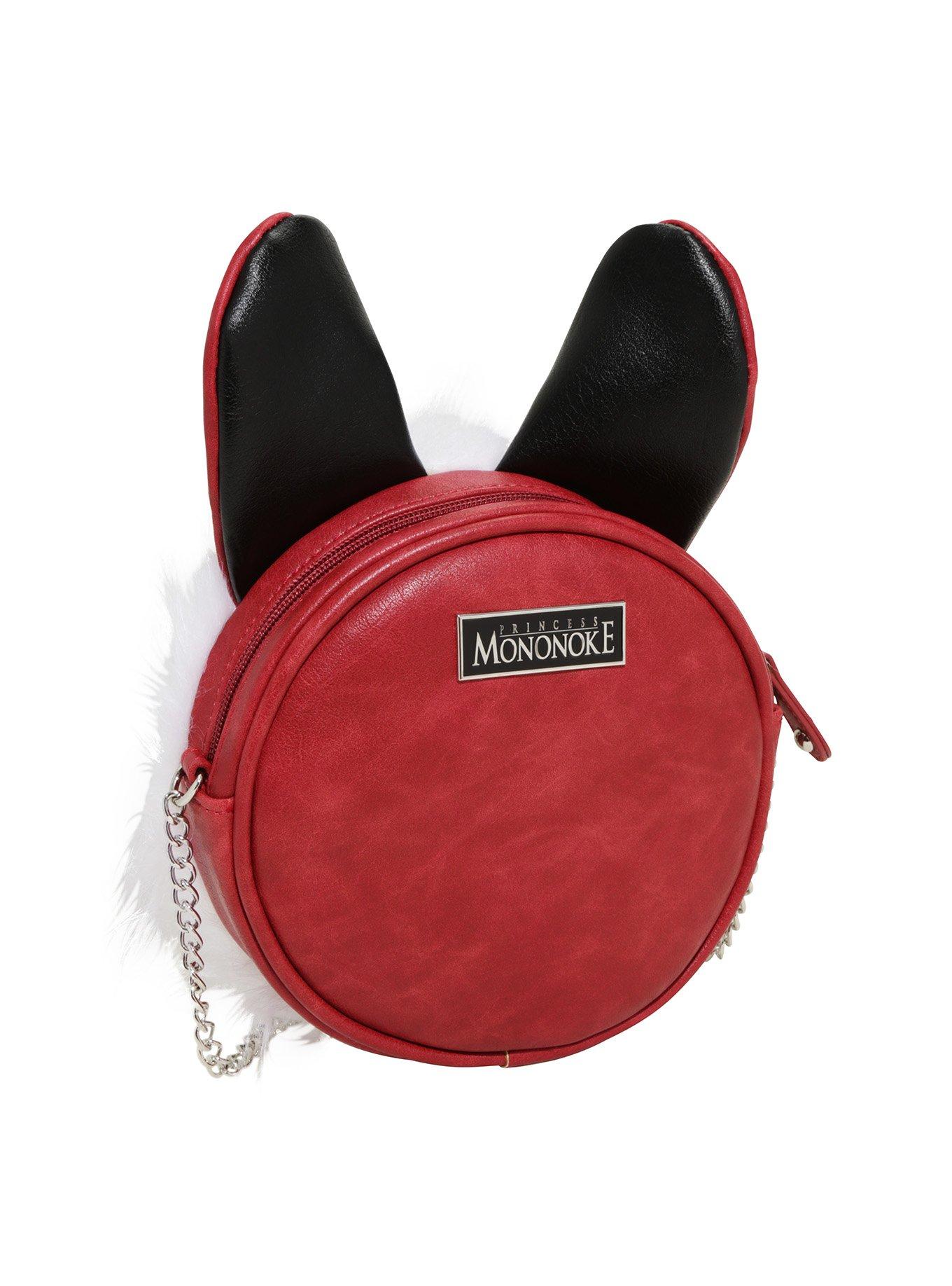 Studio Ghibli Princess Mononoke San Mask Crossbody Bag, , alternate
