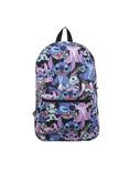 Loungefly Disney Lilo & Stitch Angel & Scrump Toss Print Backpack, , alternate