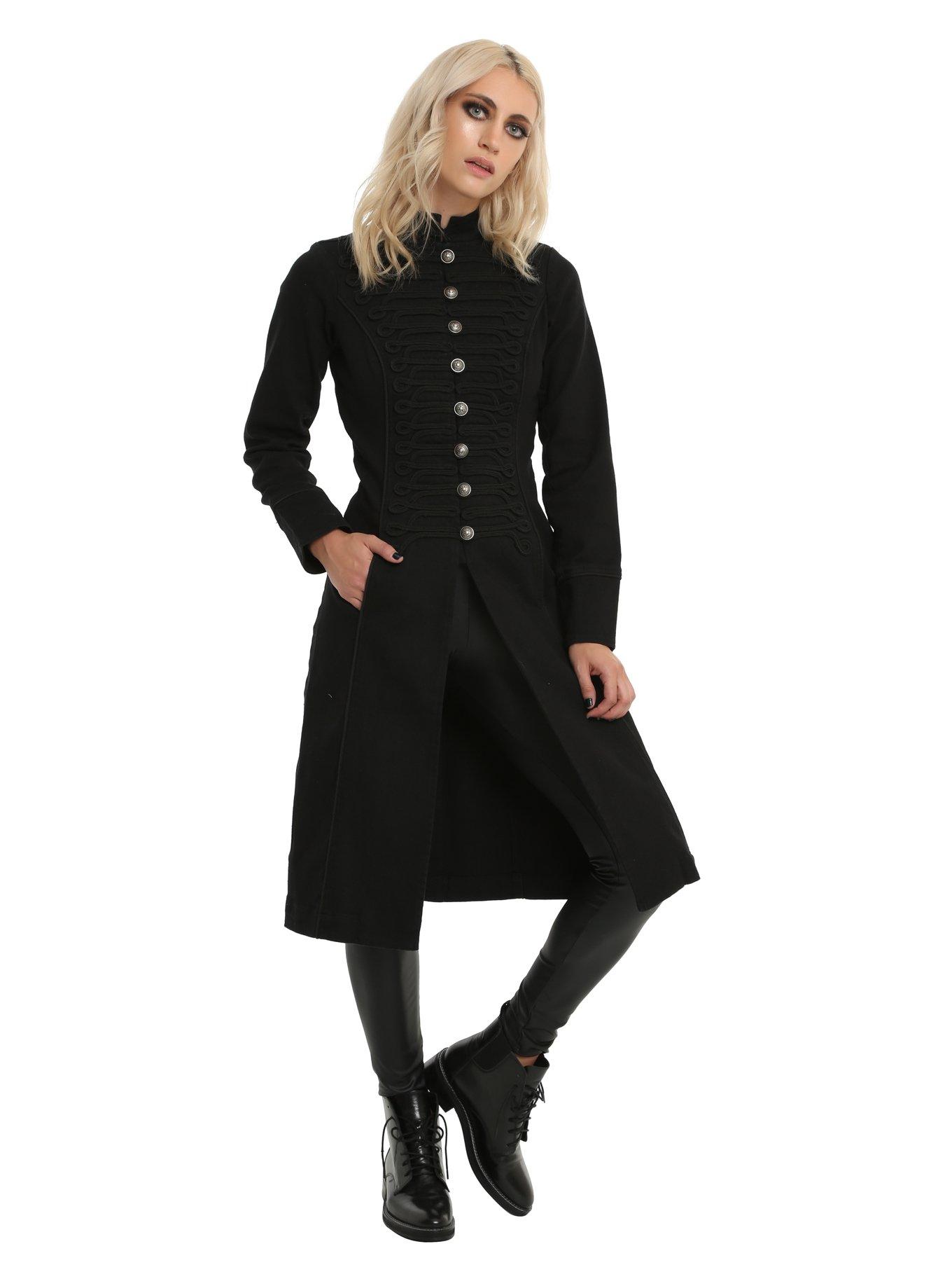 Tripp Ultra Band Girls Trench Coat, , alternate