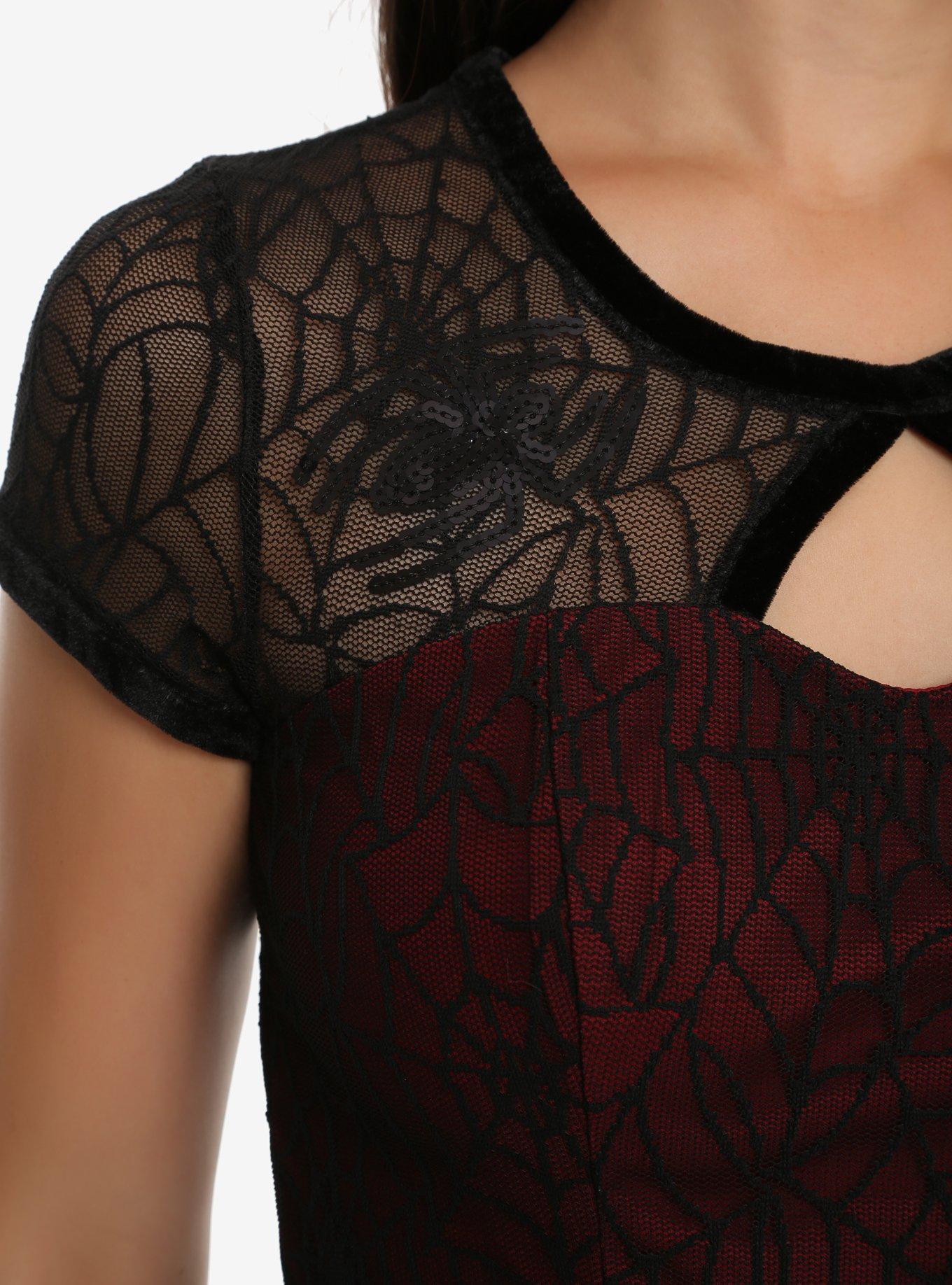 Marvel Spider-Man Mesh Dress, , alternate