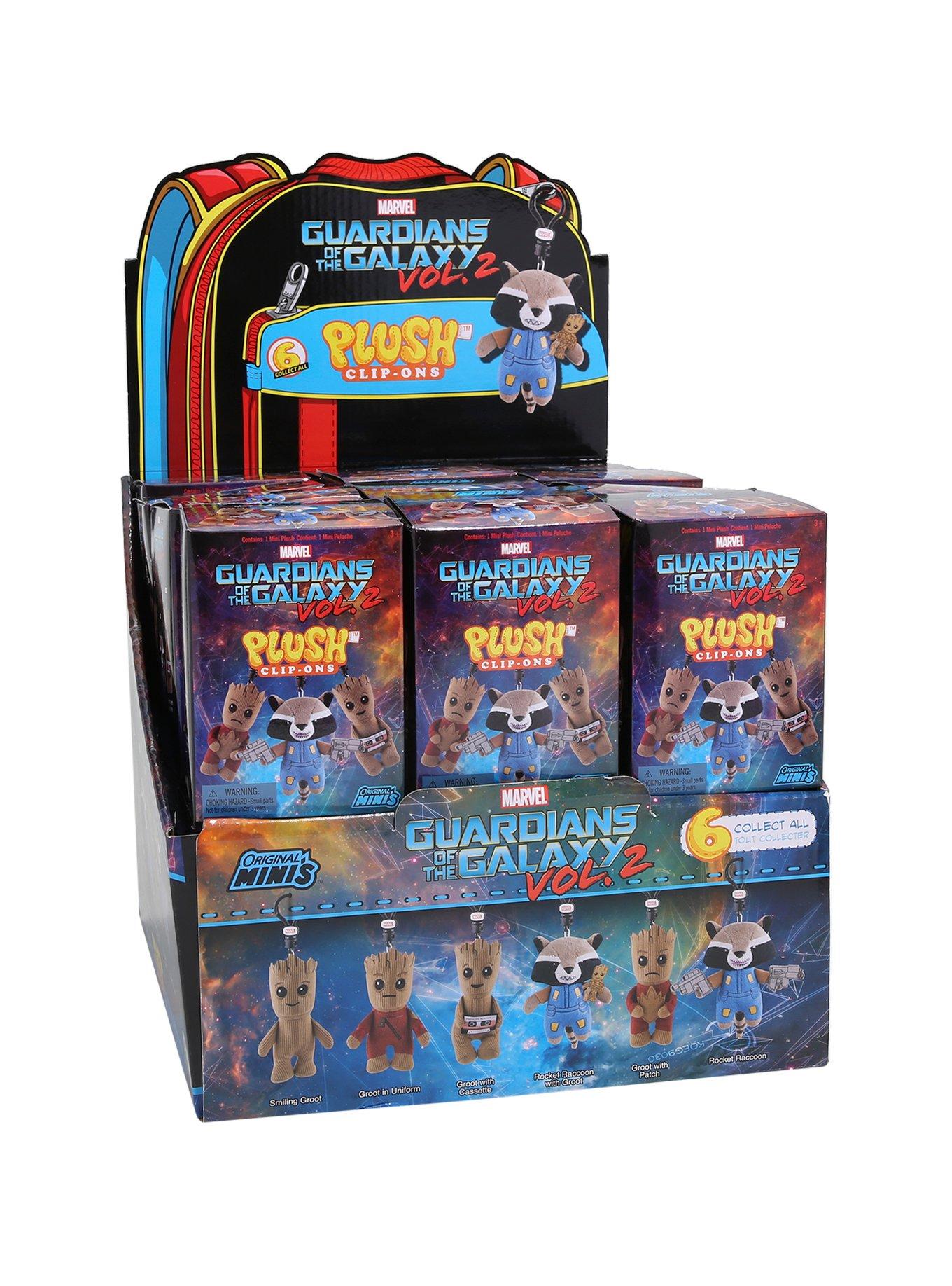 Marvel Guardians Of The Galaxy Vol. 2 Original Mini’s Clip-On Plush Blind Box, , alternate