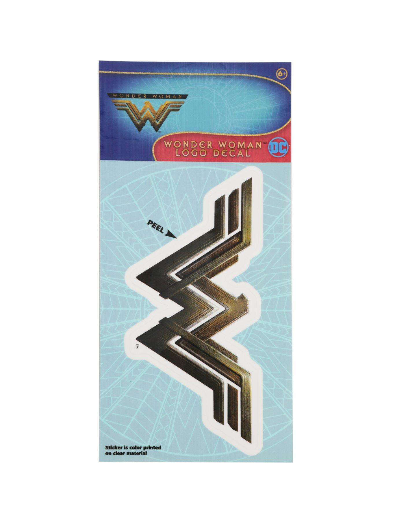 DC Comics Wonder Woman Logo Decal, , alternate