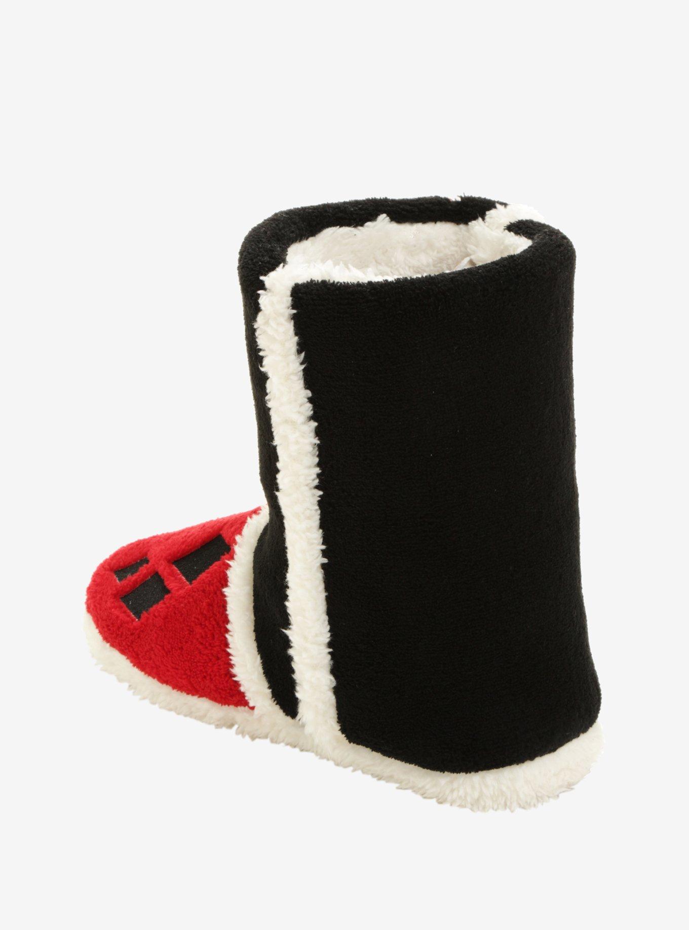 DC Comics Harley Quinn Slipper Boots, , alternate