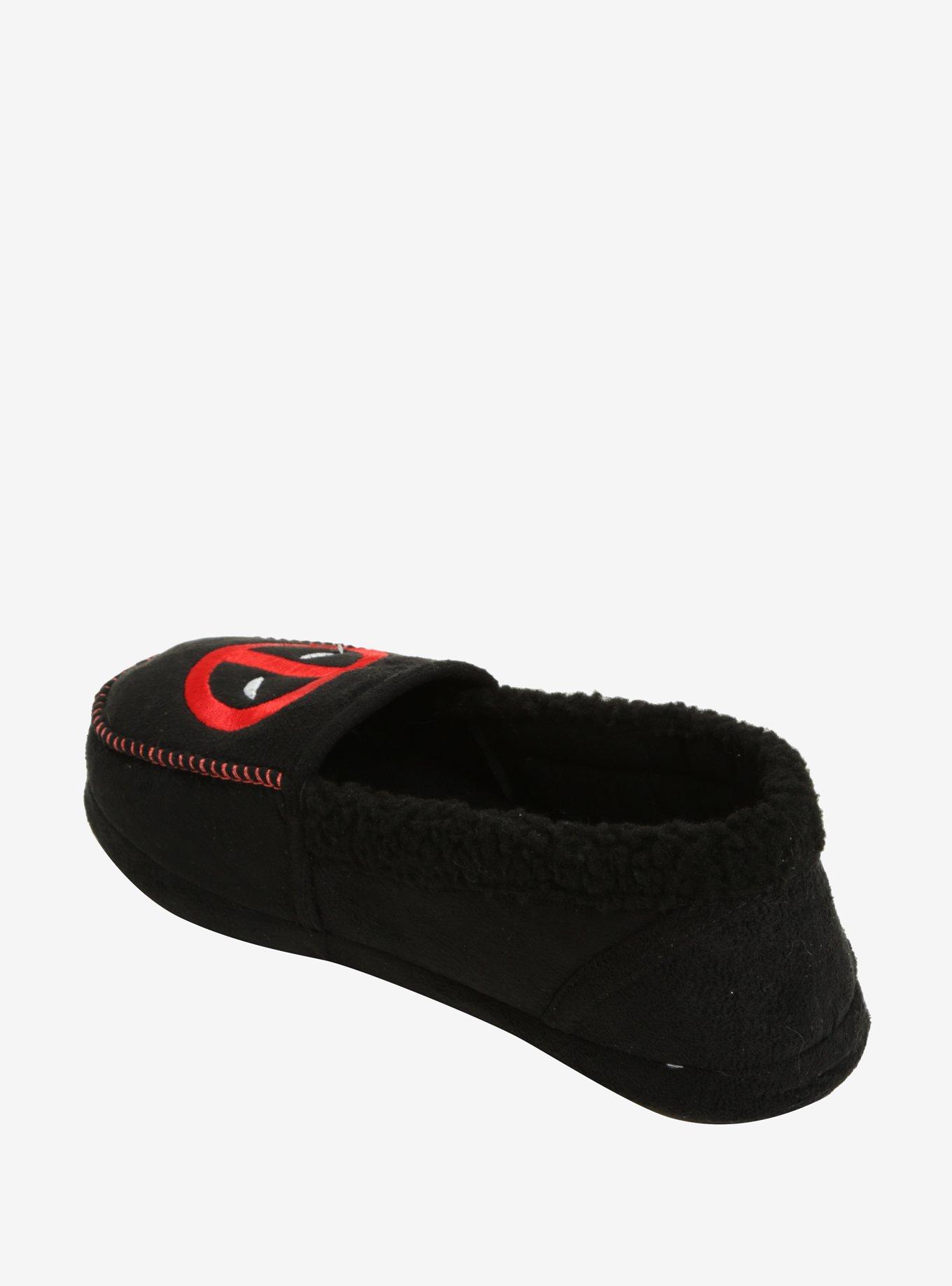 Marvel Deadpool Moccasin Slippers, , alternate