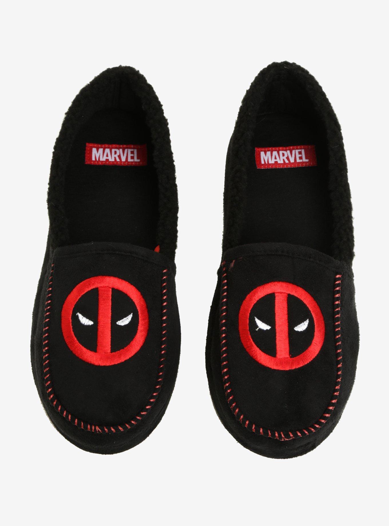 Marvel Deadpool Moccasin Slippers, , alternate