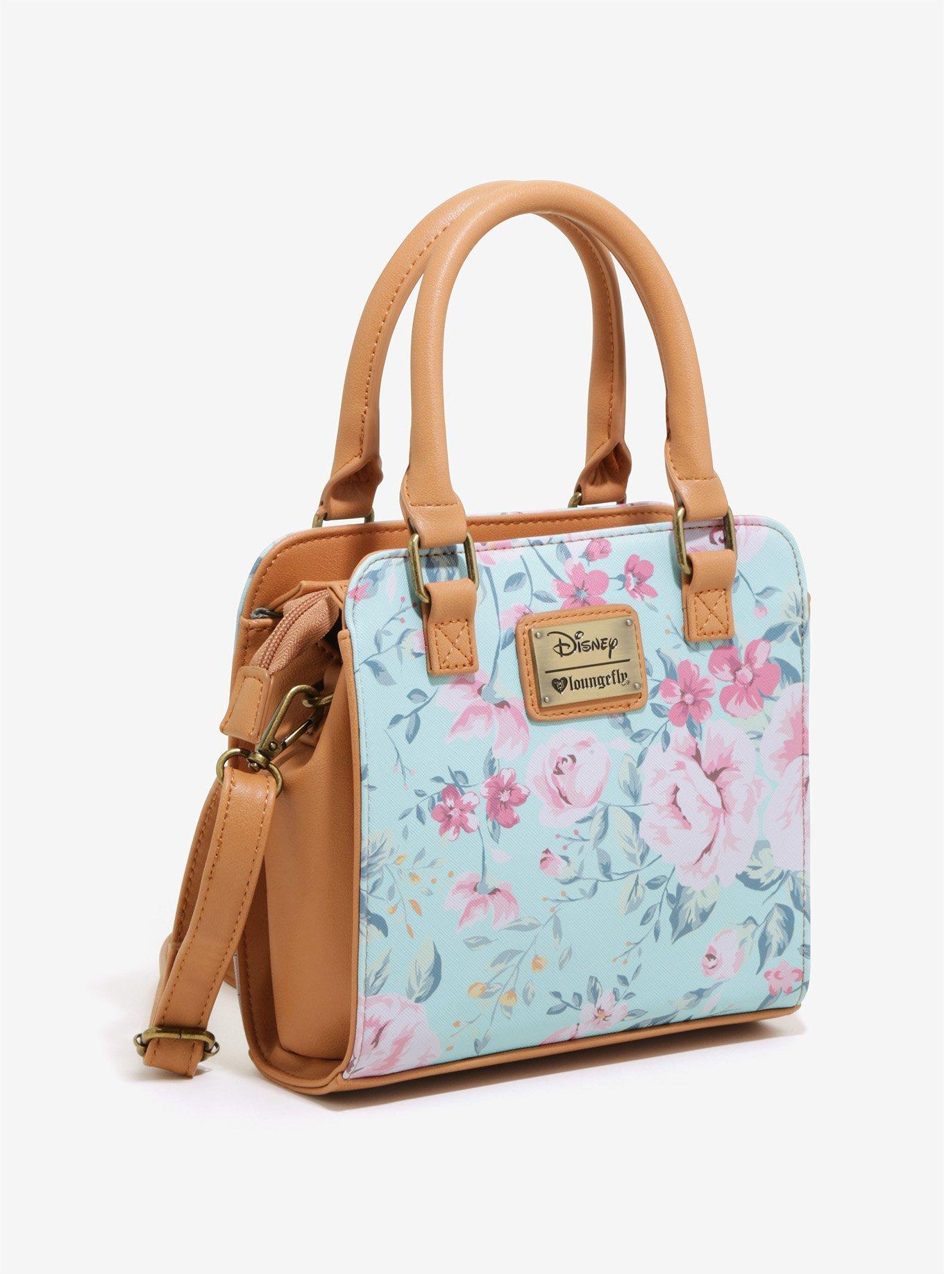 Loungefly Disney The Aristocats Floral Applique Crossbody Bag - BoxLunch Exclusive, , alternate