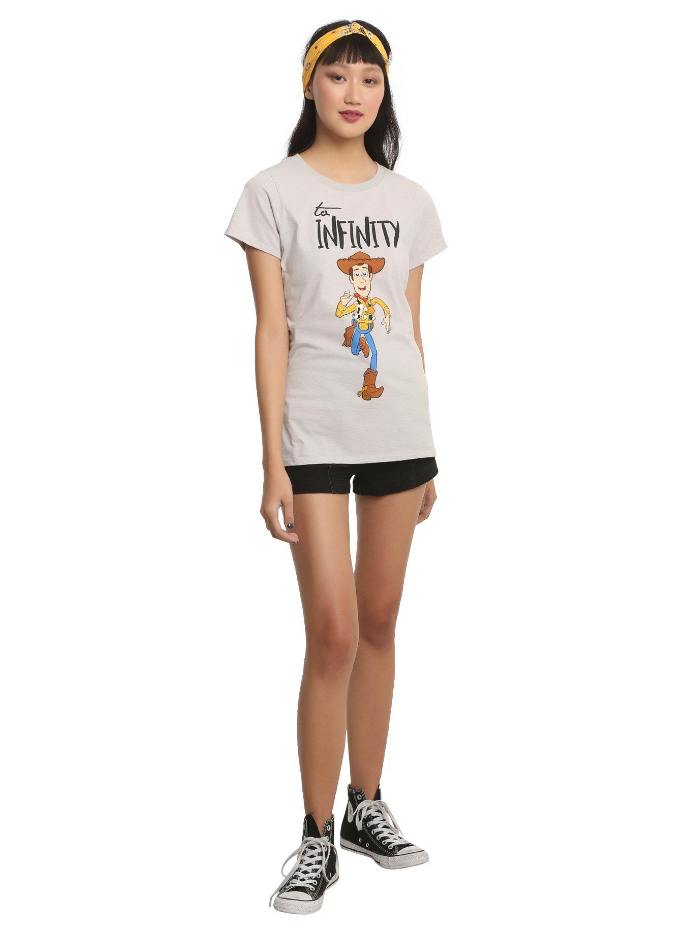 Toy Story Woody To Infinity Girls T-Shirt, , alternate