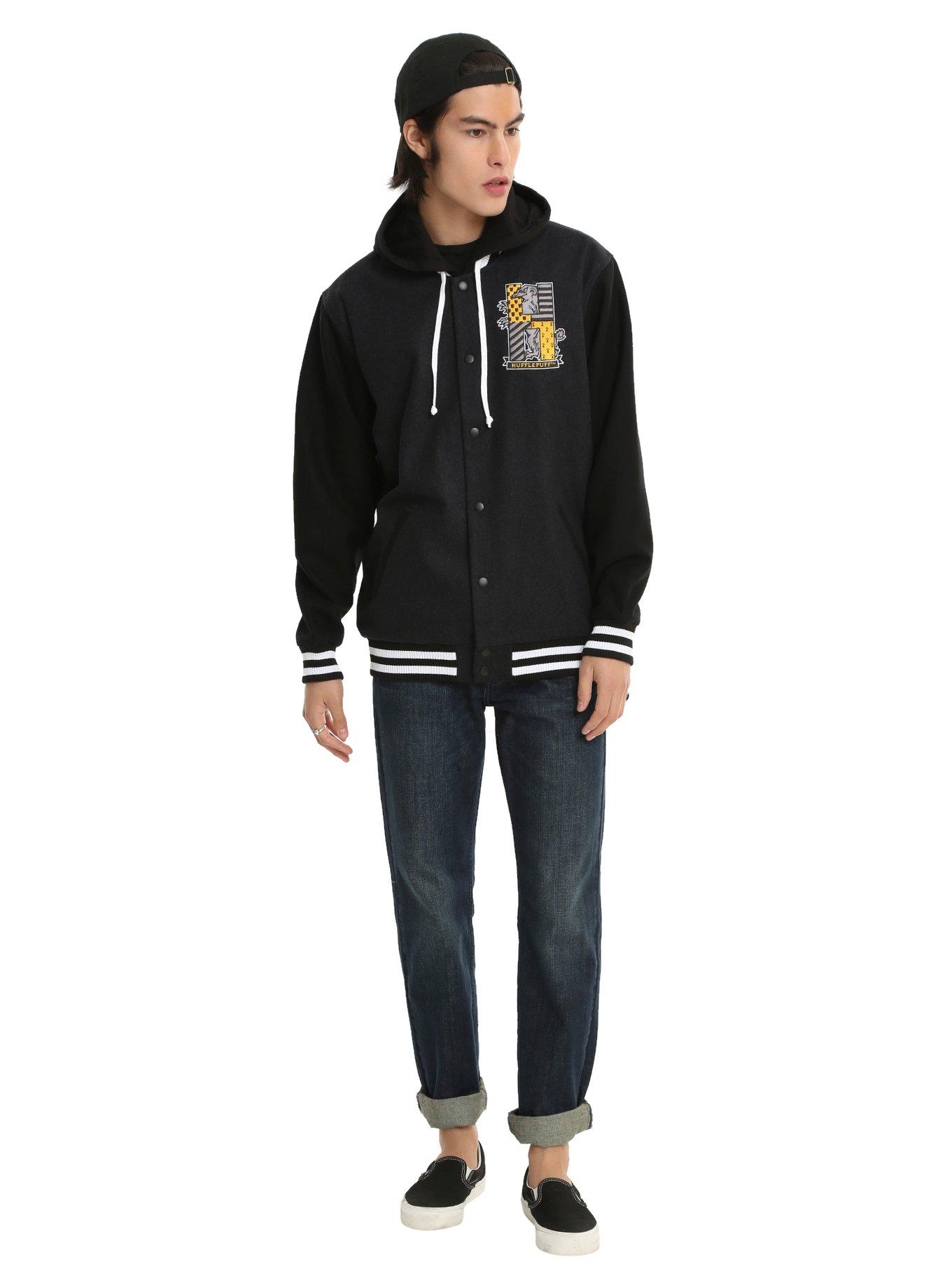 Harry Potter Hufflepuff Varsity Jacket, , alternate