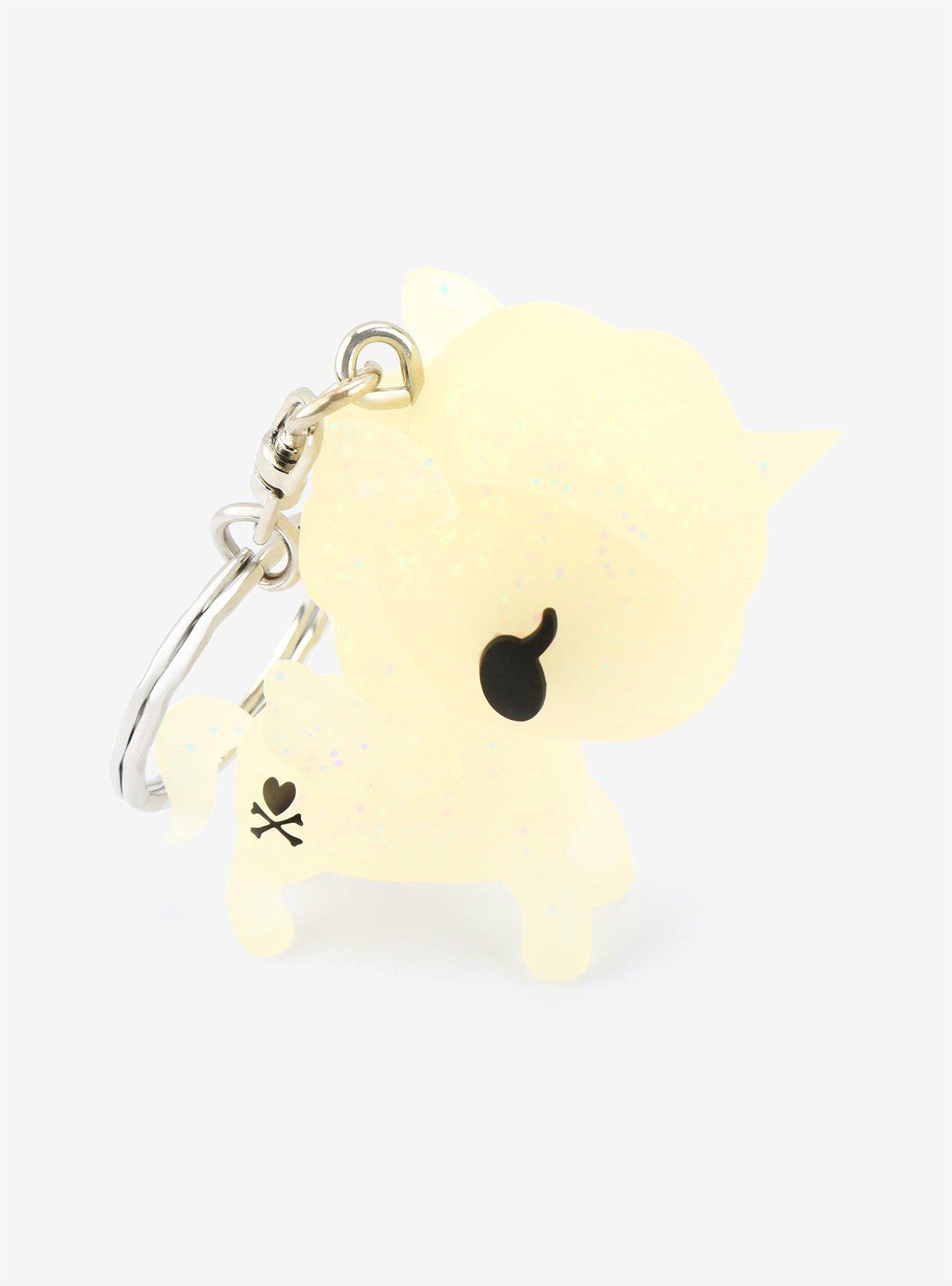 Tokidoki Glitter Unicorno Key Chain, , alternate