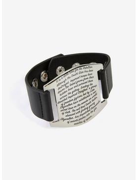 Plus Size Love And Madness Star Wars The Empire Strikes Back Quote Plate Cuff, , hi-res