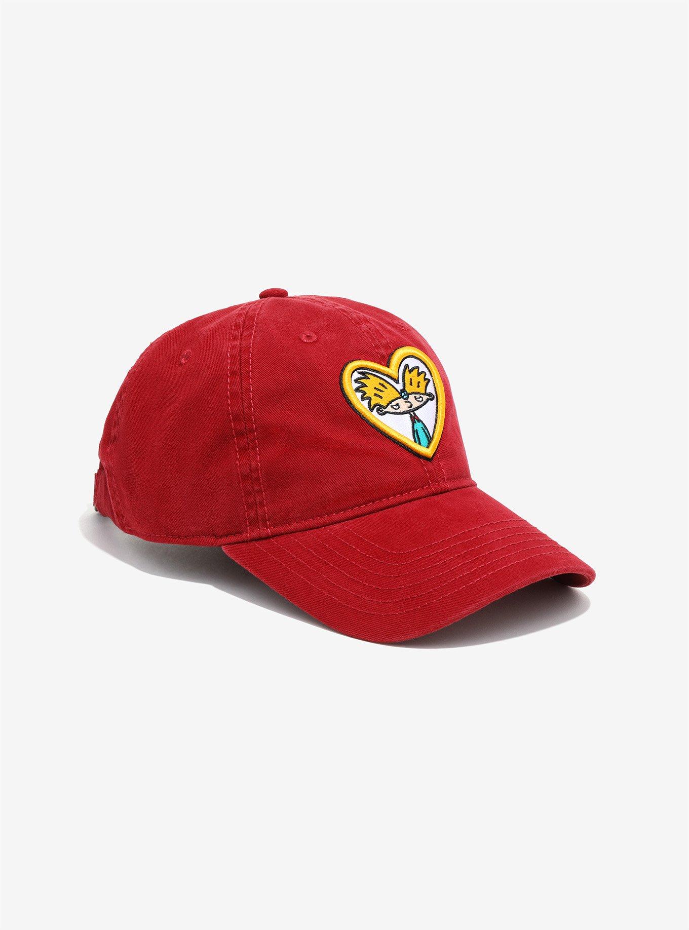 Hey Arnold Heart Dad Hat, , alternate