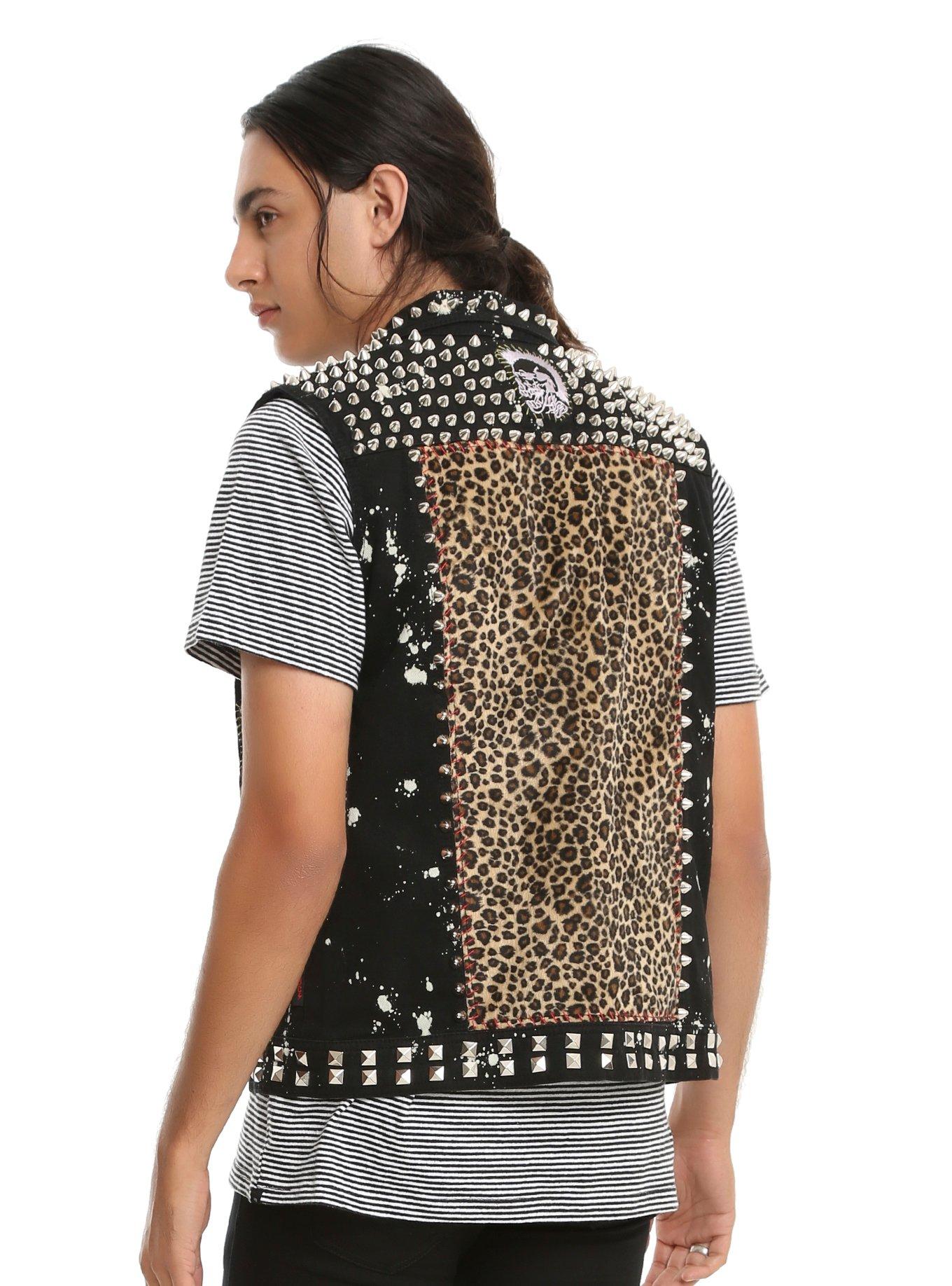 Tripp Studded Vest, , alternate