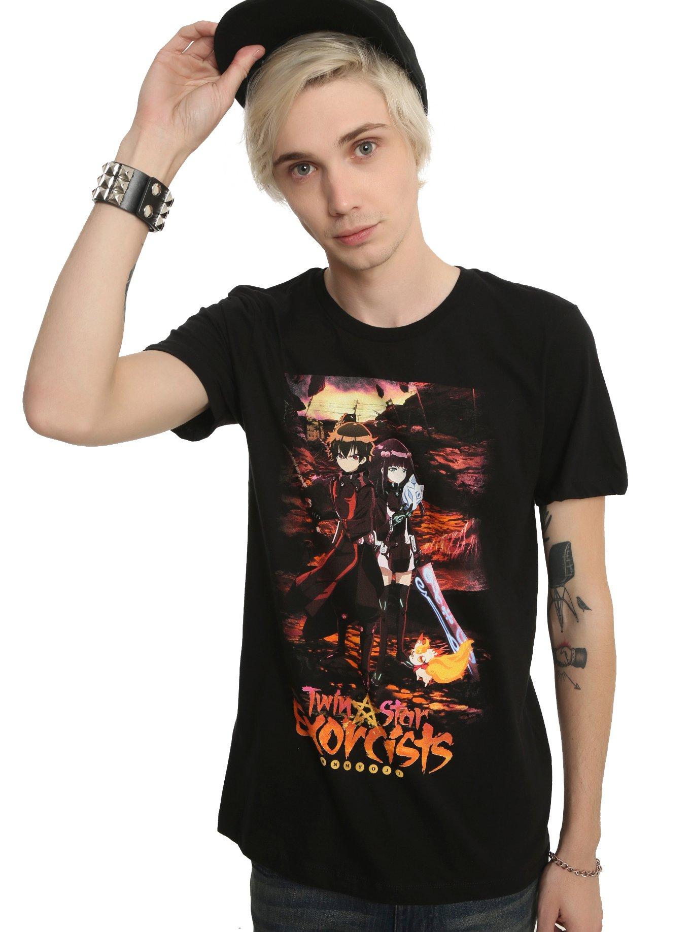Twin Star Exorcists Duo Poster T-Shirt, , alternate
