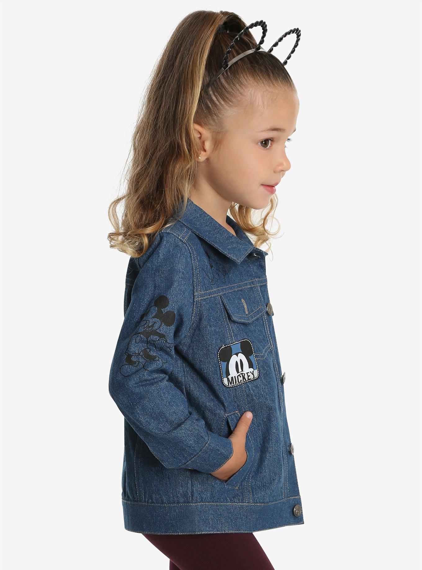 Disney Mickey Mouse Toddler Denim Jacket, , alternate