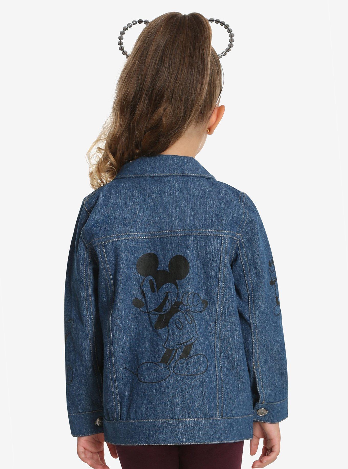 Disney Mickey Mouse Toddler Denim Jacket, , alternate