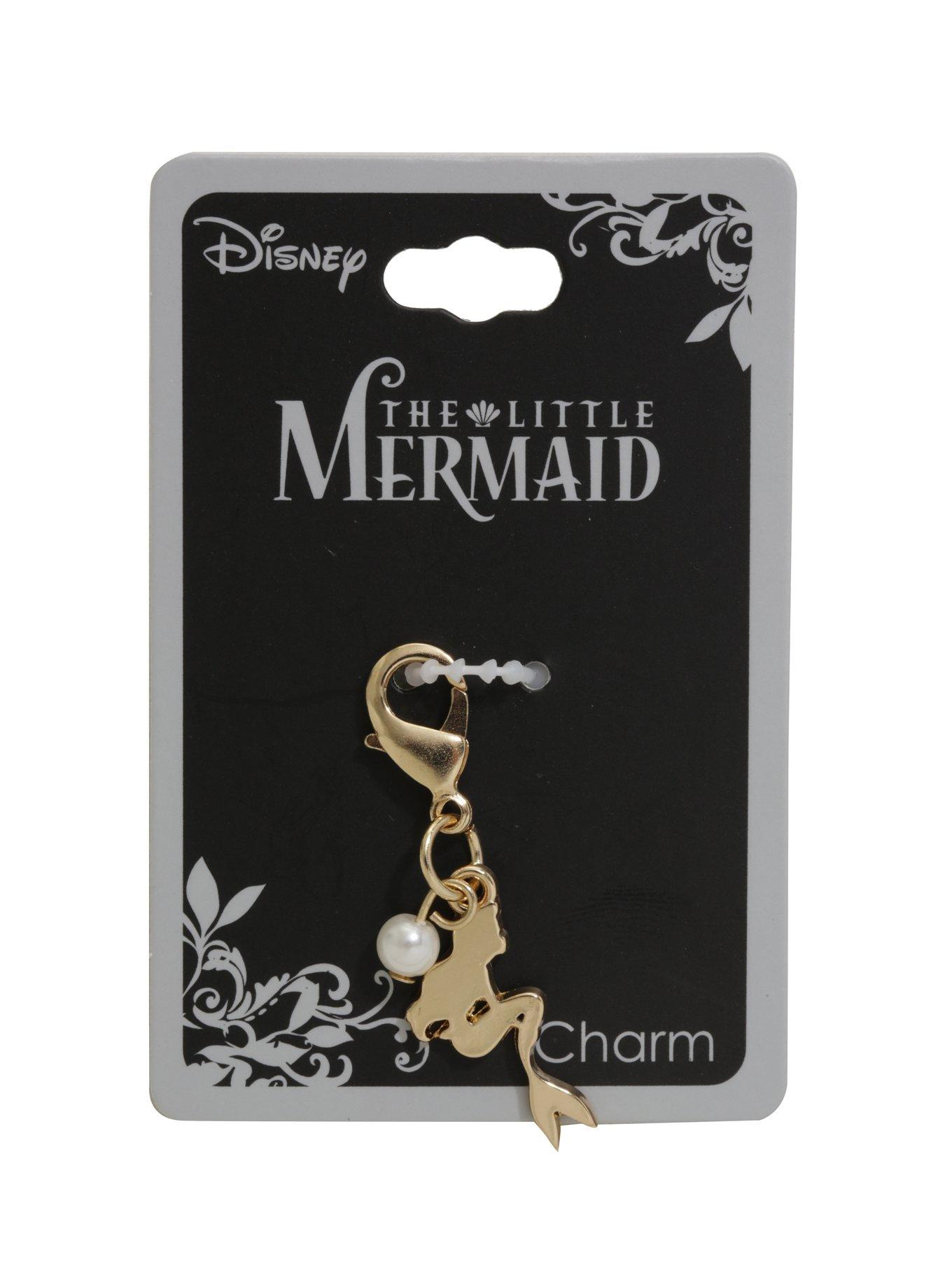 Disney The Little Mermaid Pearl Ariel Charm, , alternate