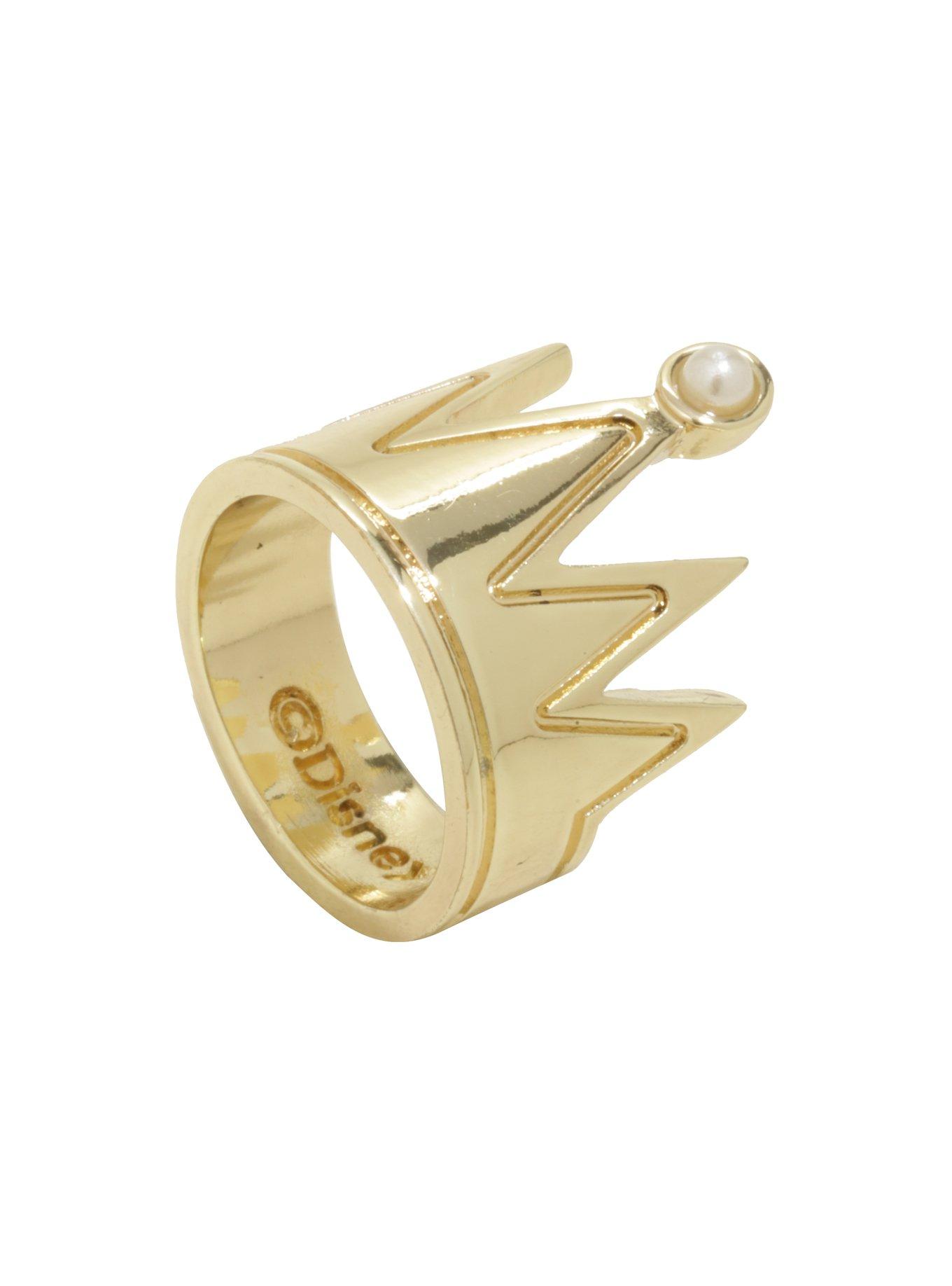 Disney Snow White Evil Queen Crown Ring, , alternate