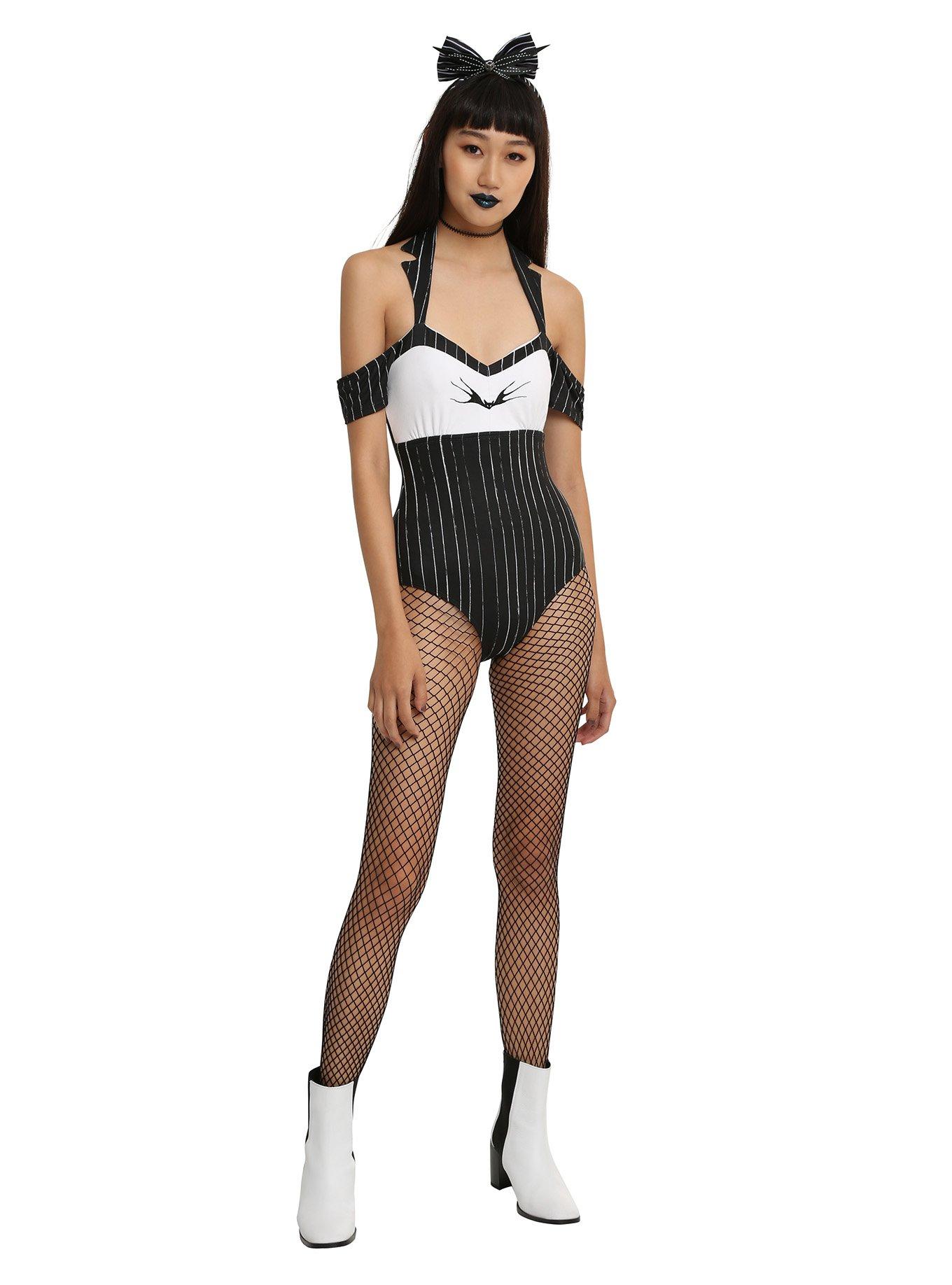 The Nightmare Before Christmas Jack Skellington Cosplay Bodysuit, , alternate