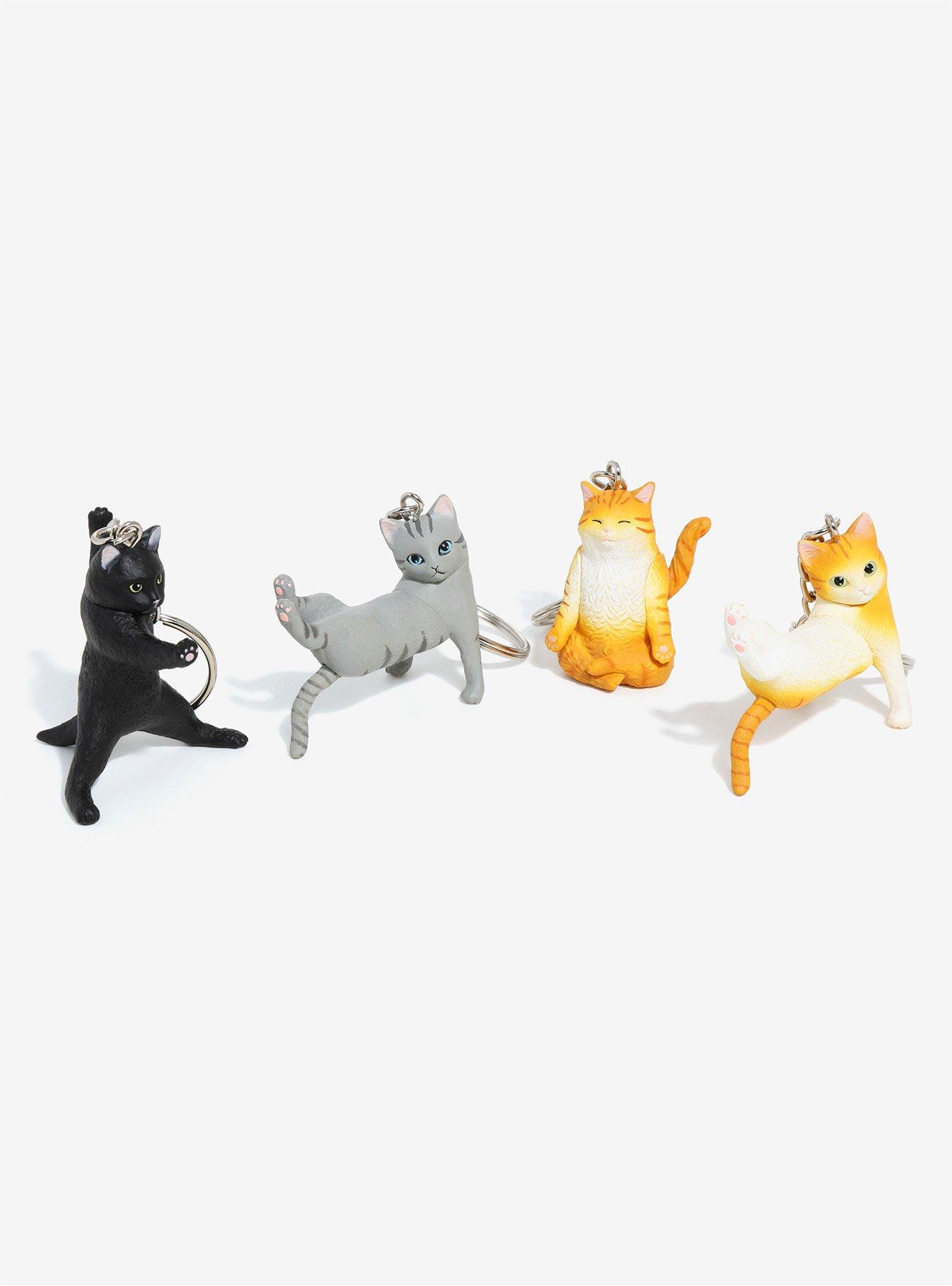 Meowditation Blind Box Key Ring Figures, , alternate