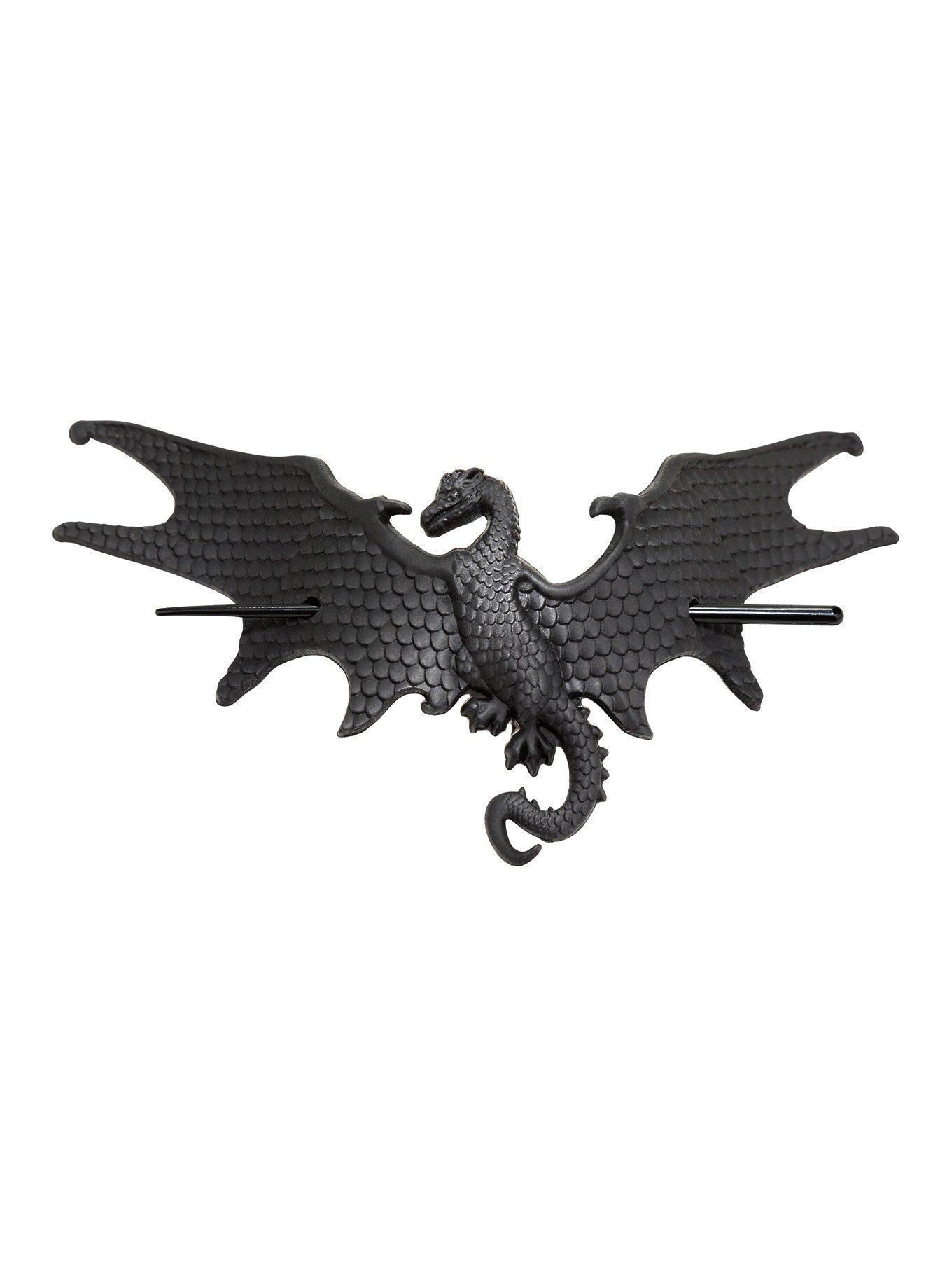 3D Dragon Hair Pin, , alternate