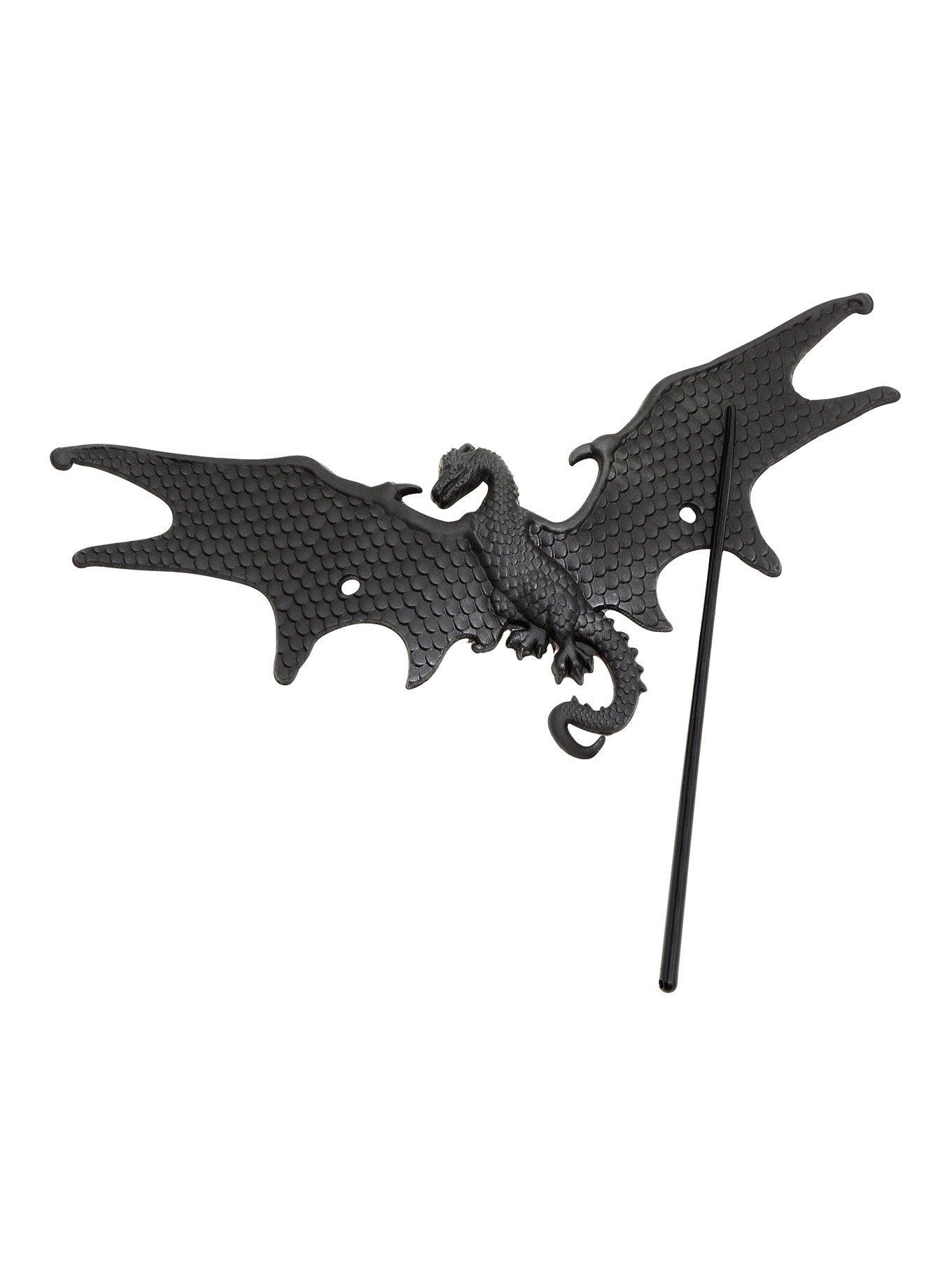 3D Dragon Hair Pin, , alternate