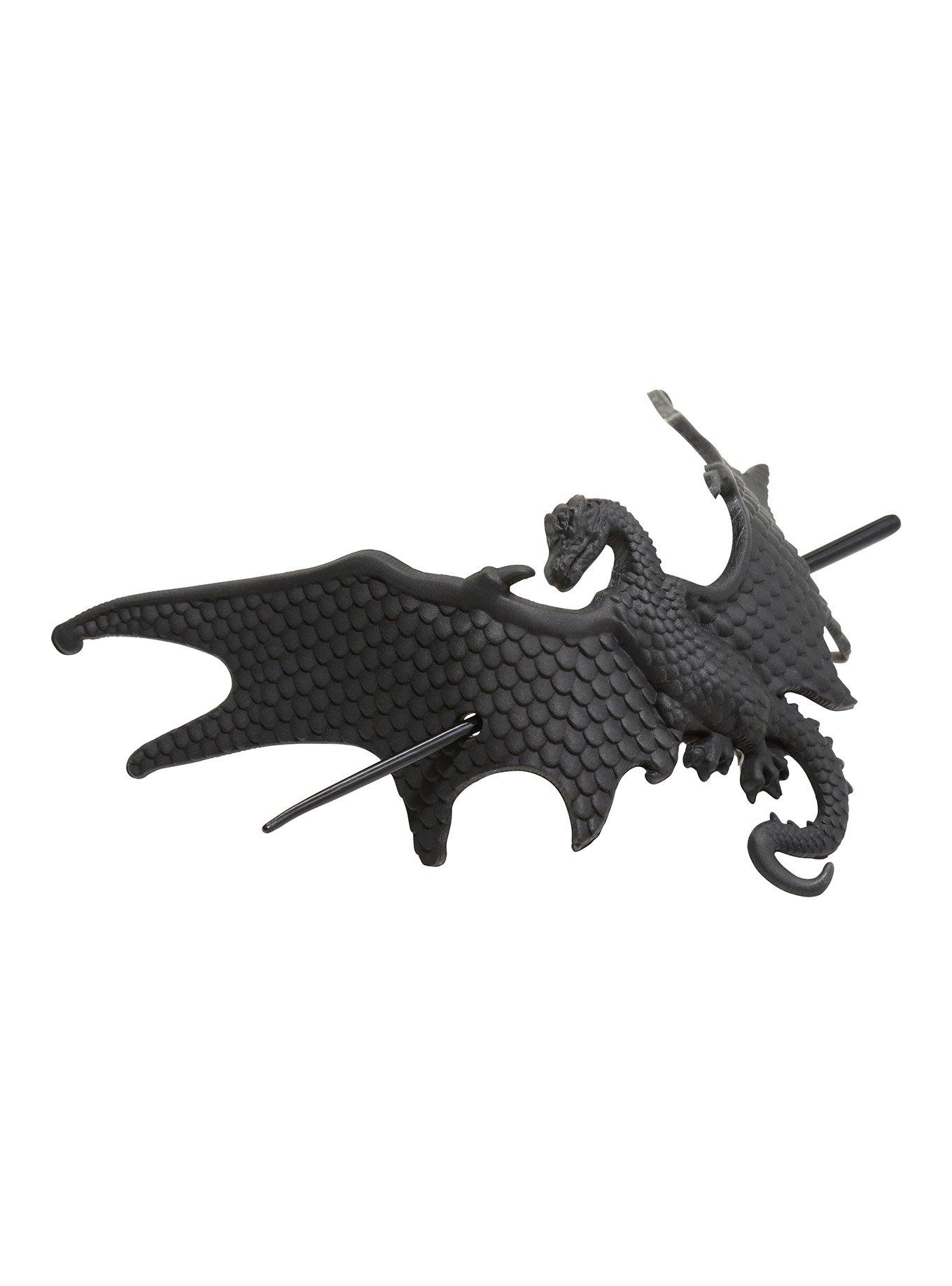 3D Dragon Hair Pin, , alternate