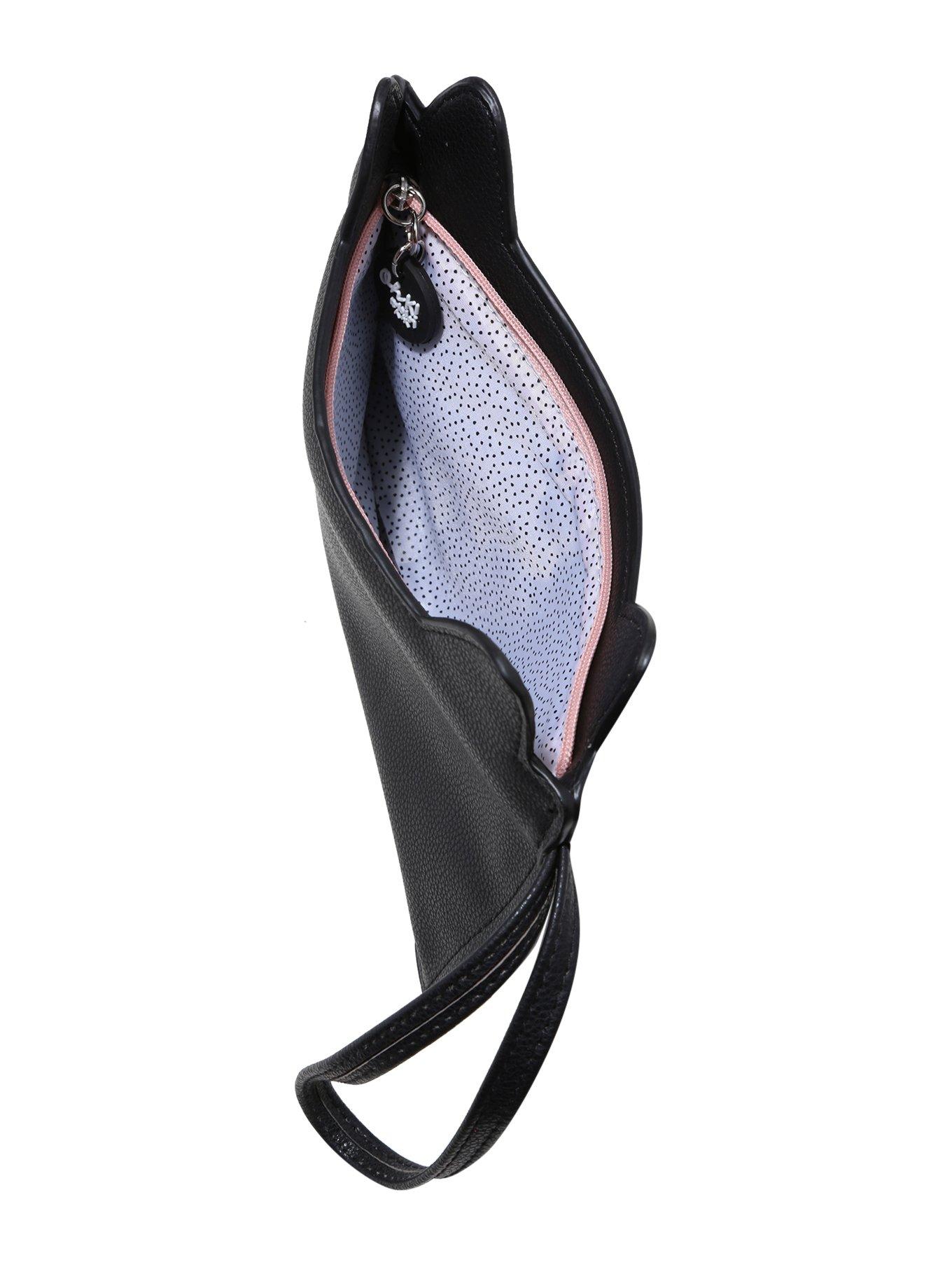 Black Cat Makeup Bag, , alternate