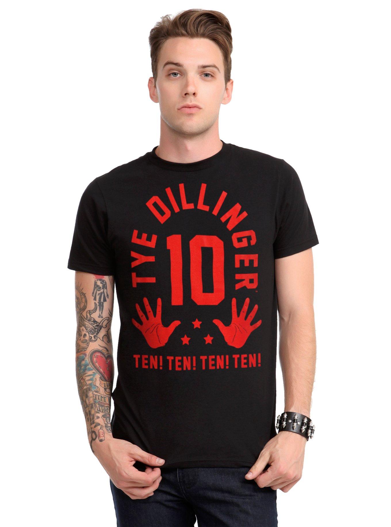 WWE Tye Dillinger Ten! T-Shirt, , alternate
