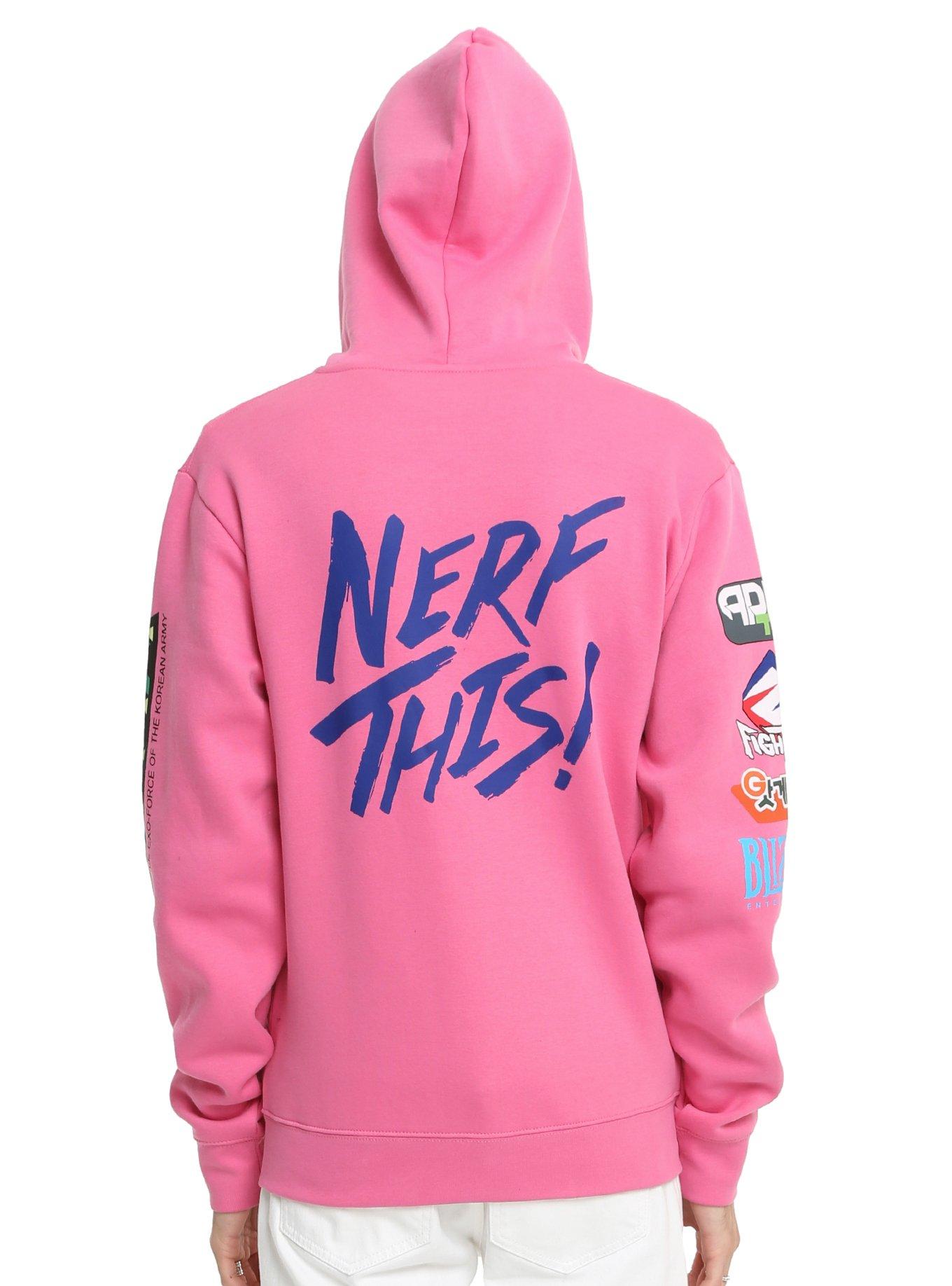 J!NX Overwatch D.Va Nerf This Ultimate Hoodie, , alternate