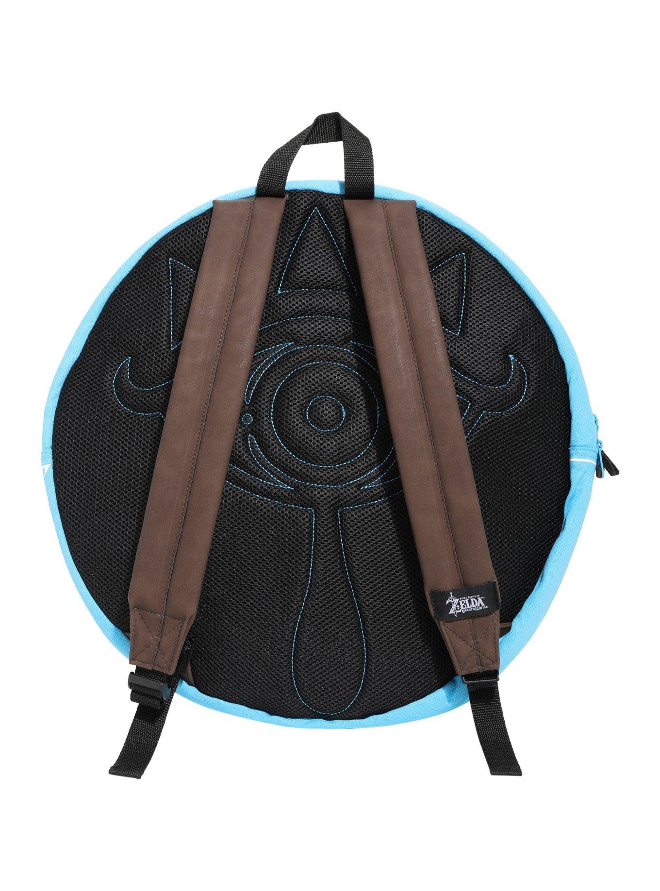 Nintendo The Legend Of Zelda: Breath Of The Wild Shield Cosplay Backpack, , alternate