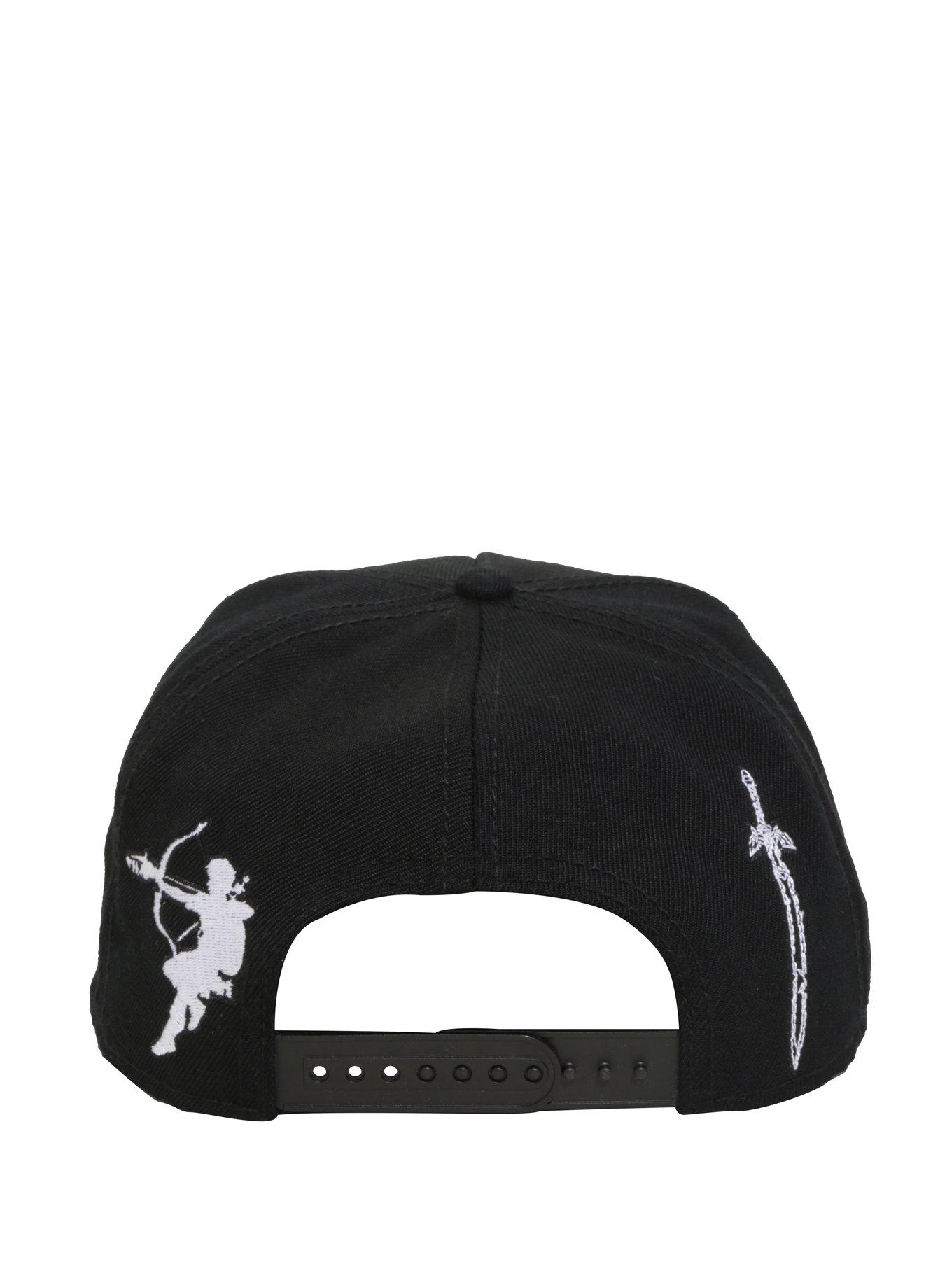 The Legend Of Zelda Breath Of The Wild Sword Snapback Hat, , alternate