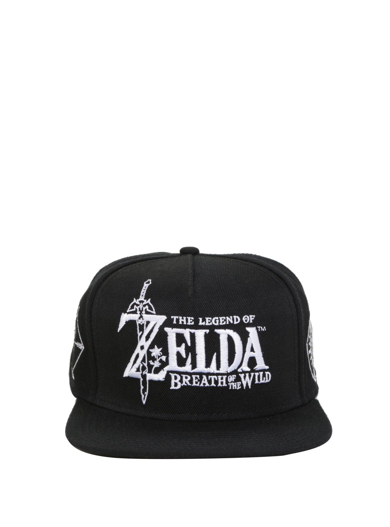 The Legend Of Zelda Breath Of The Wild Sword Snapback Hat, , alternate