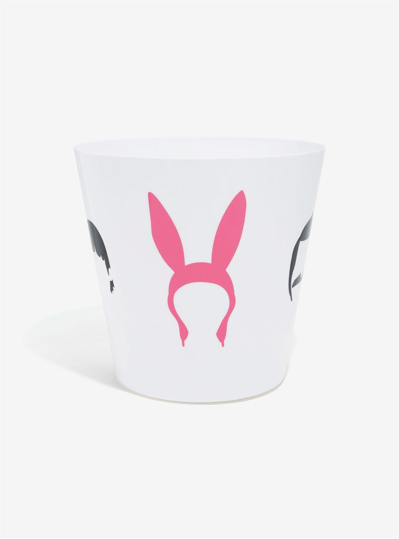 Bob's Burgers Silhouette Waste Basket, , alternate