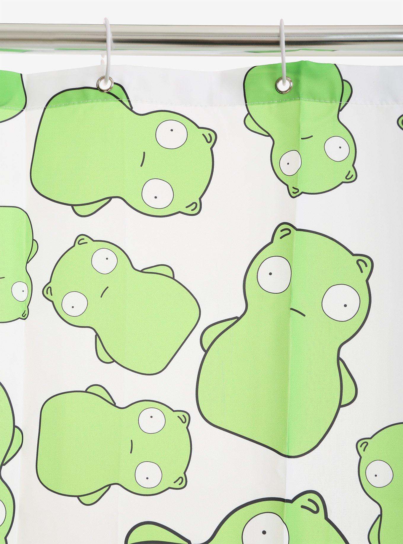 Bob's Burgers Kuchi Kopi Shower Curtain, , alternate