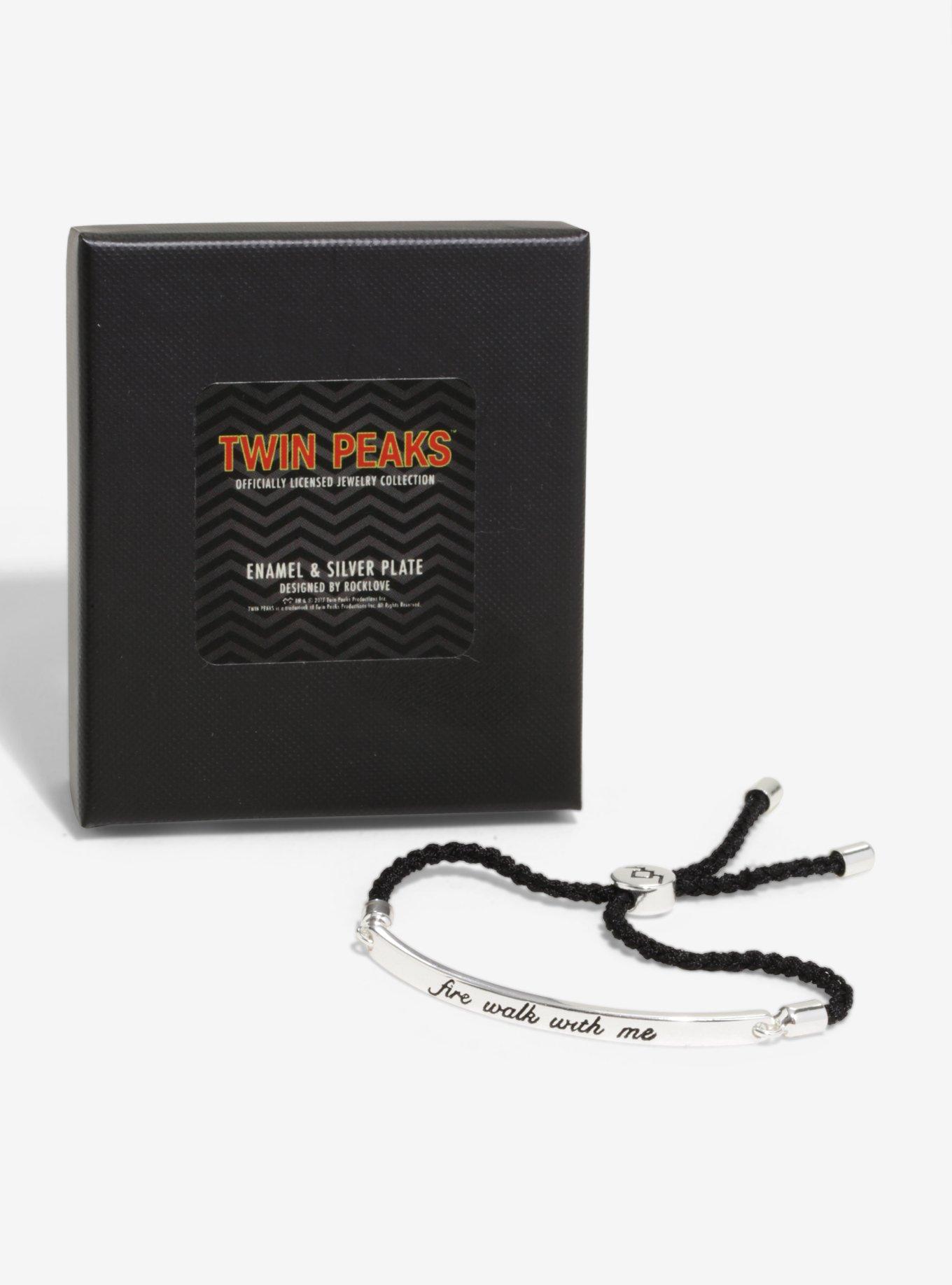Twin Peaks Fire Walk With Me Cord Bracelet, , alternate