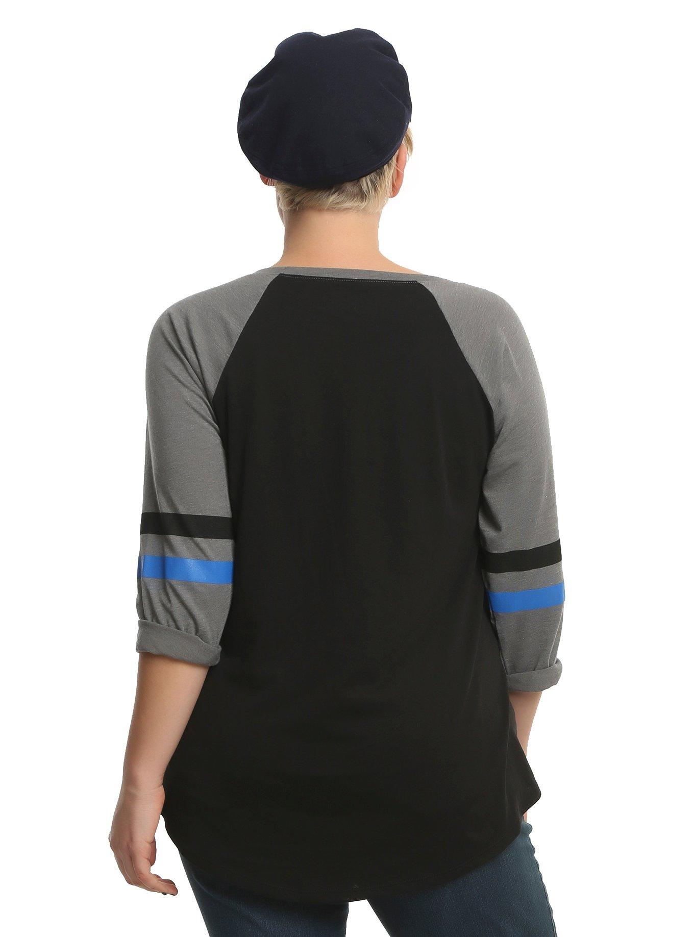 Harry Potter Ravenclaw Quidditch Team Captain Girls Raglan Plus Size, , alternate