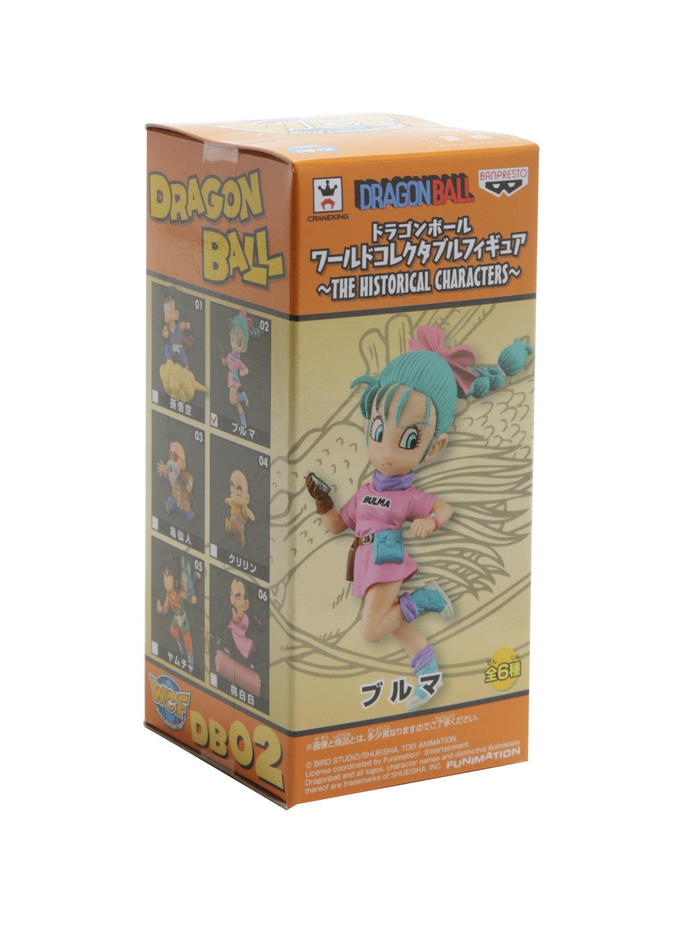 Banpresto Dragon Ball The Historical Characters Bulma Collectible Figure, , alternate