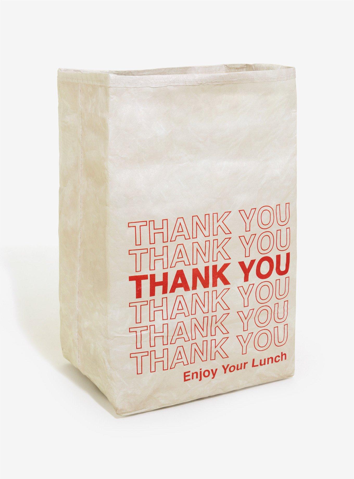 Thank You Insulated Lunch Bag, , alternate