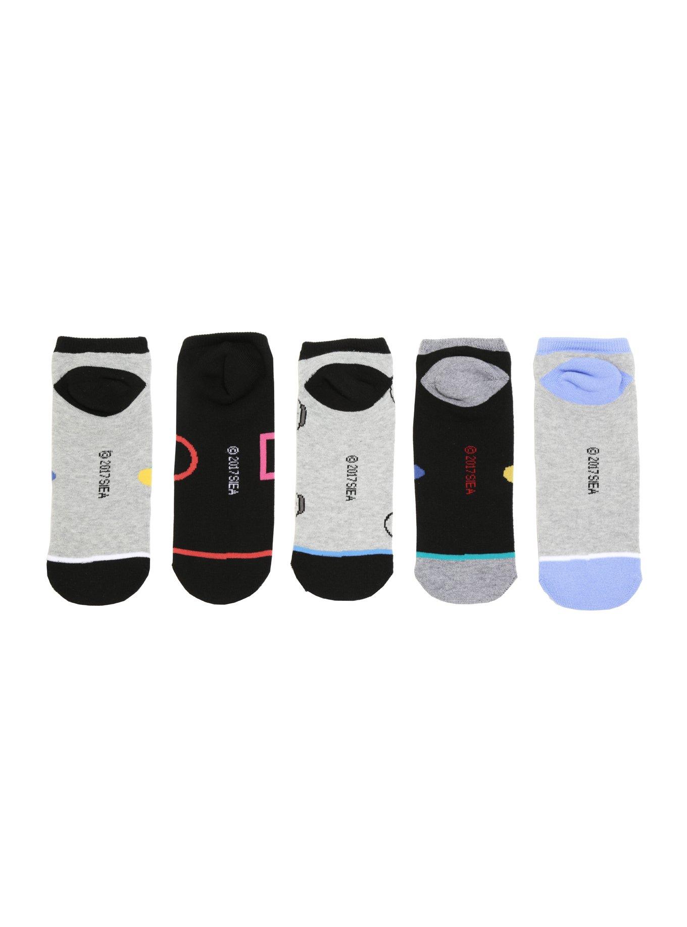 Playstation No-Show Socks 5 Pair, , alternate