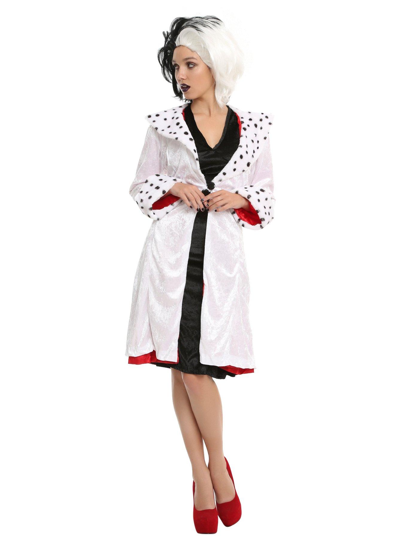 Disney Villains Cruella De Vil Prestige Costume, MULTI, alternate