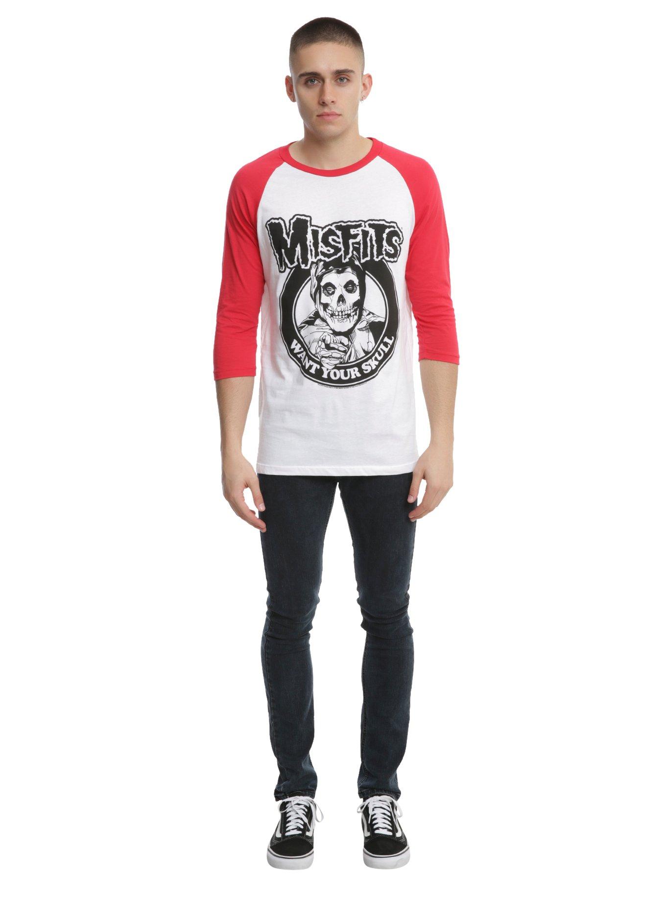 Maglietta Ufficiale Misfits Want Your Skull Nera Unisex