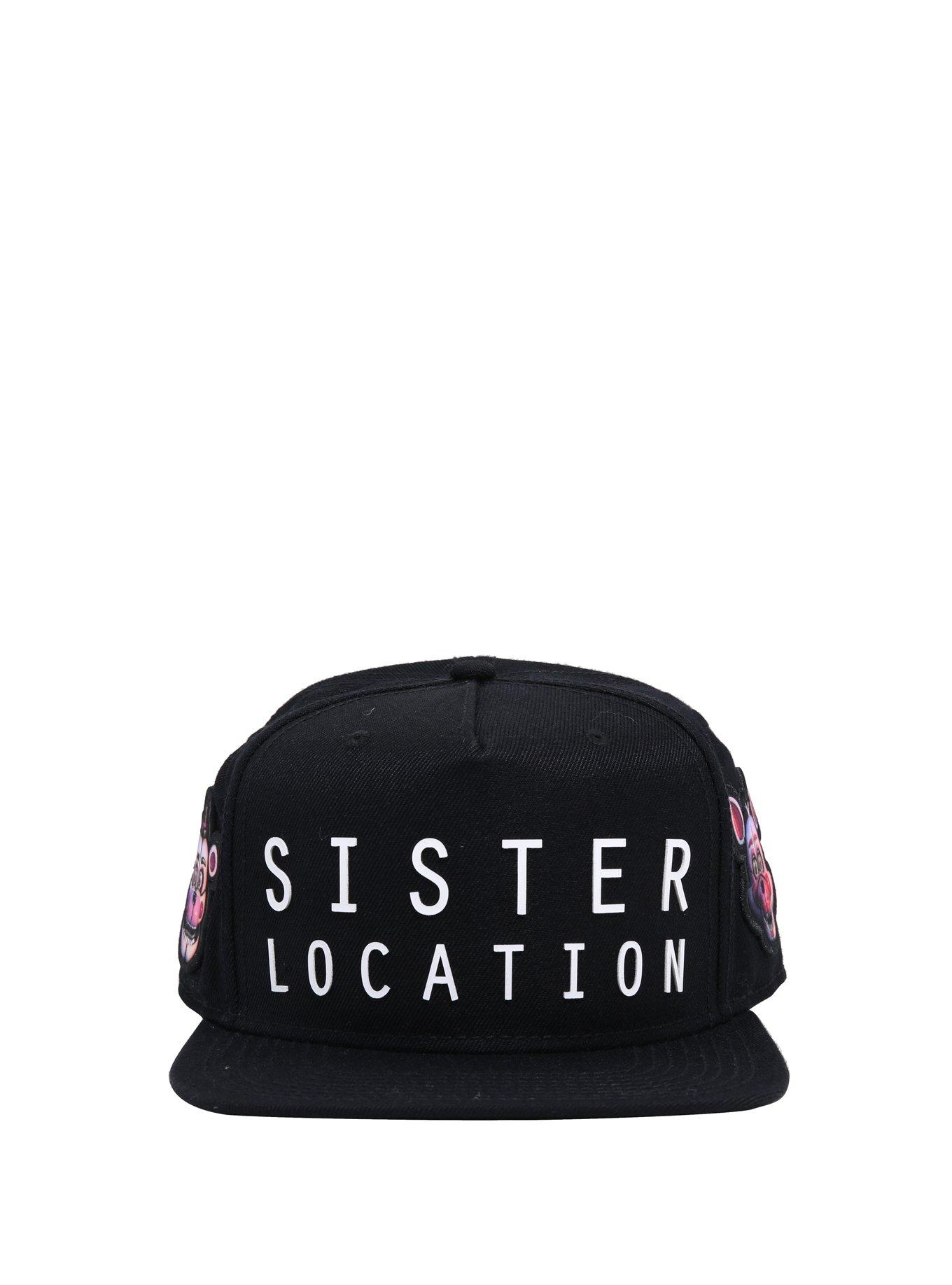 Five Nights At Freddy's Sister Location Snapback Hat, , alternate