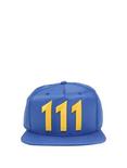 Fallout Vault 111 Nylon Snapback Hat, , alternate