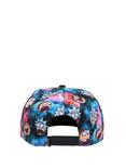 Rick And Morty Galaxy Head Sublimated Snapback Hat, , alternate