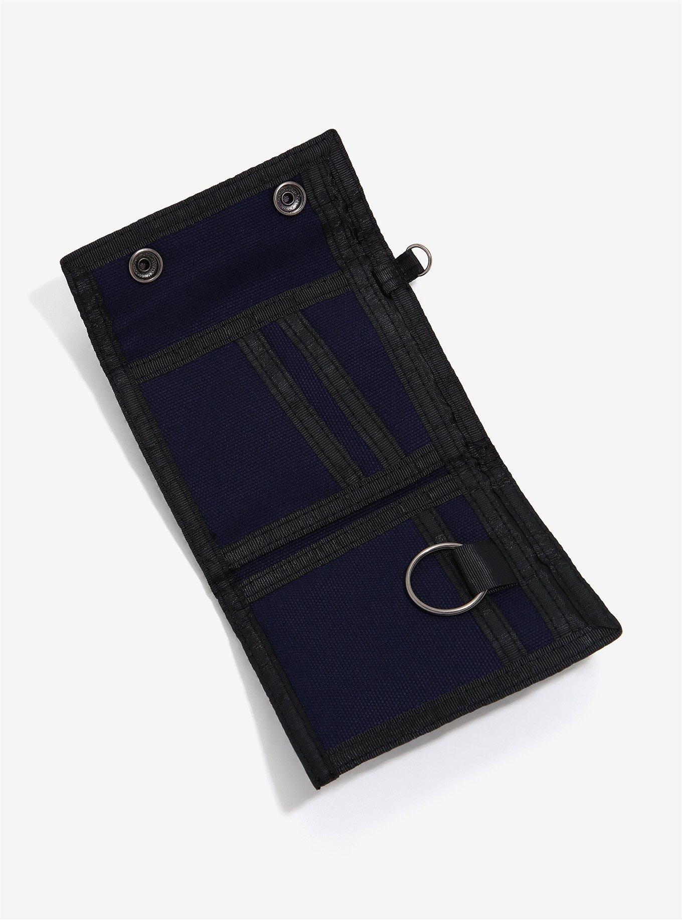 Marvel Captain America Canvas Snap Tri-Fold Wallet - BoxLunch Exclusive, , alternate