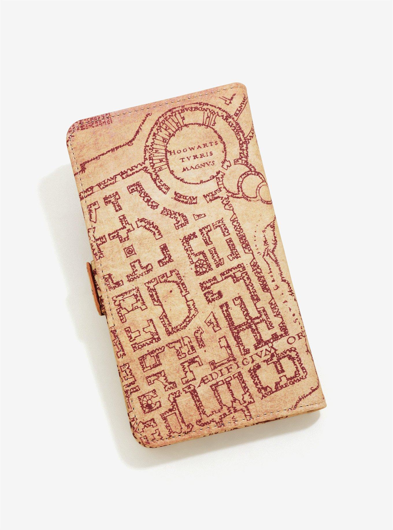 Harry Potter Marauder's Map Universal Phone Case Wallet, , alternate
