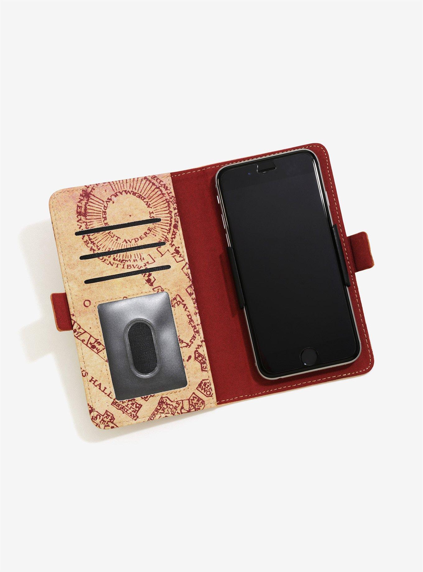 Harry Potter Marauder's Map Universal Phone Case Wallet, , alternate