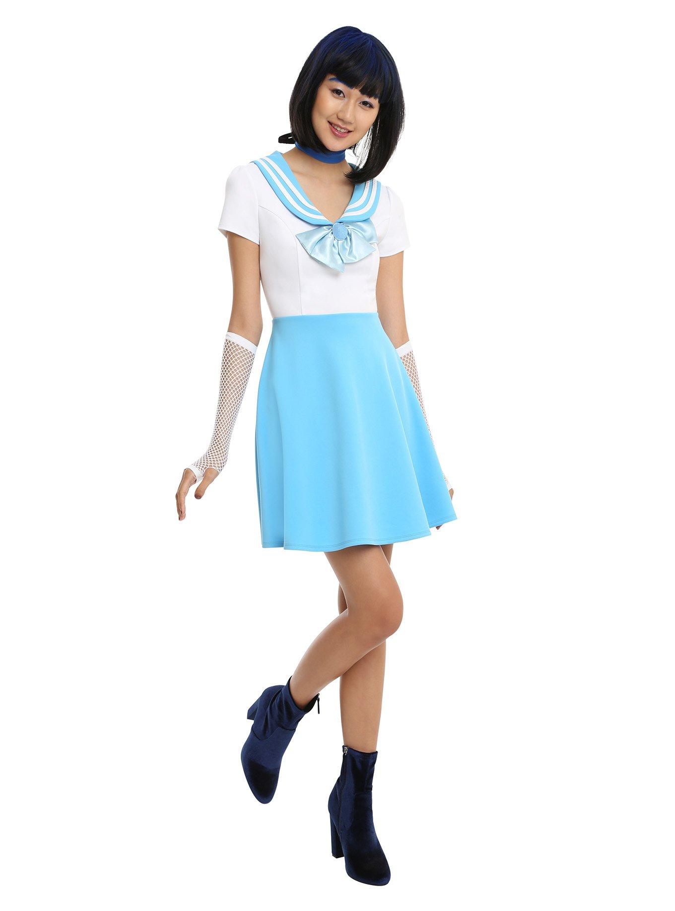 Sailor Moon Sailor Mercury Cosplay Dress, , alternate