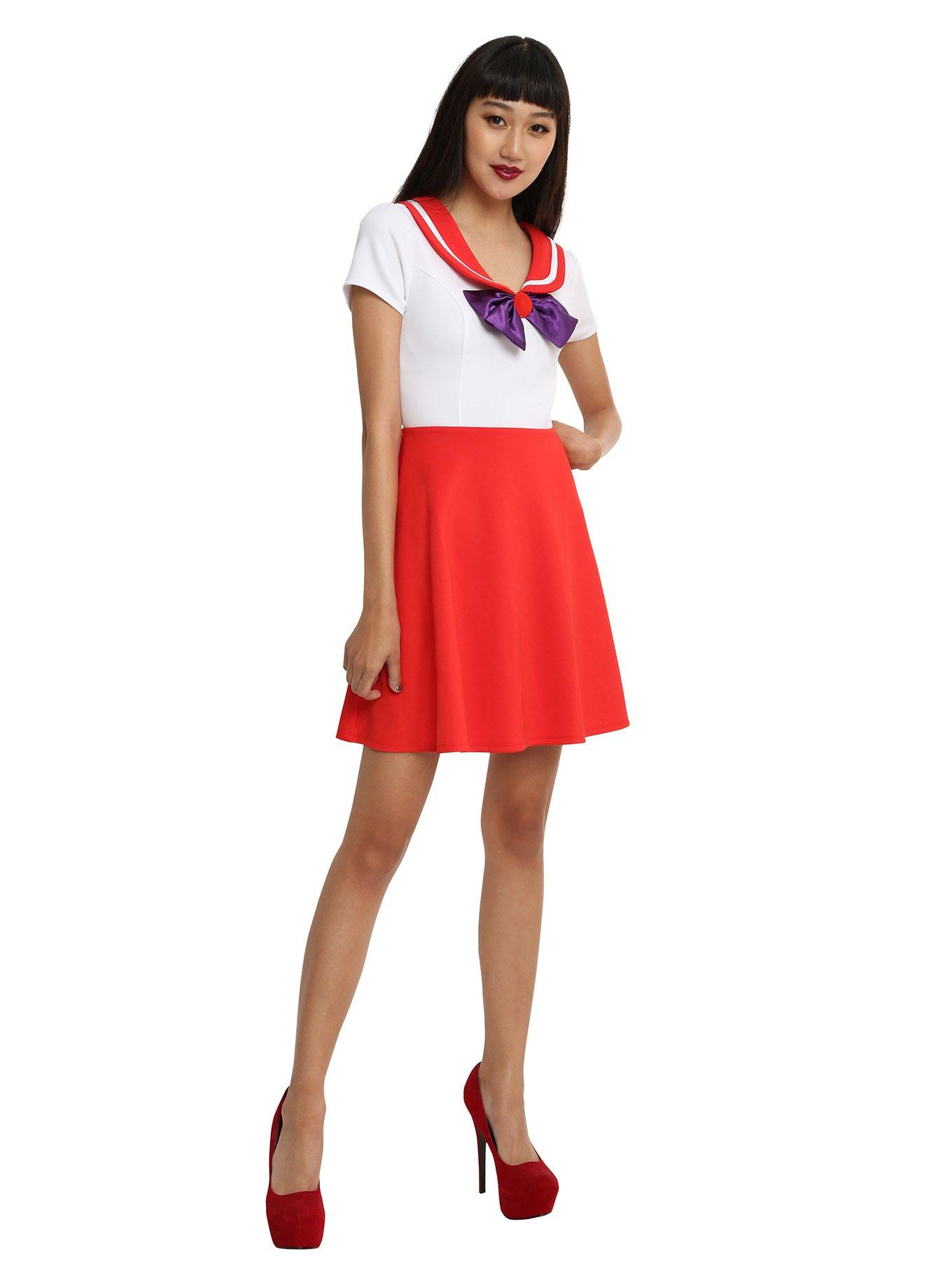 Sailor Moon Sailor Mars Cosplay Dress, , alternate