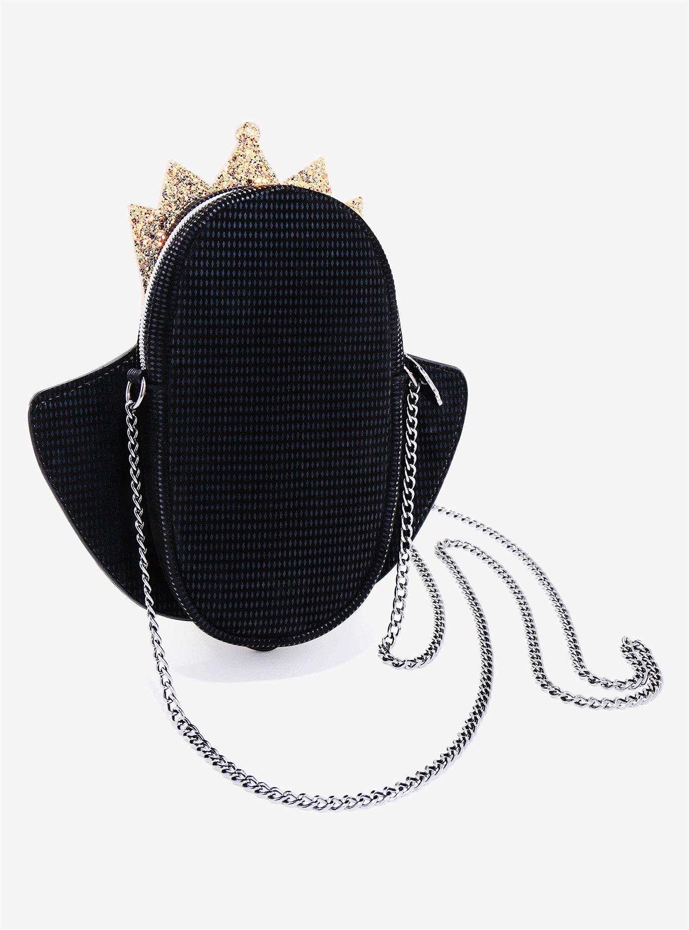 Danielle Nicole Disney Snow White And The Seven Dwarfs Evil Queen Die Cut Crossbody Bag, , alternate